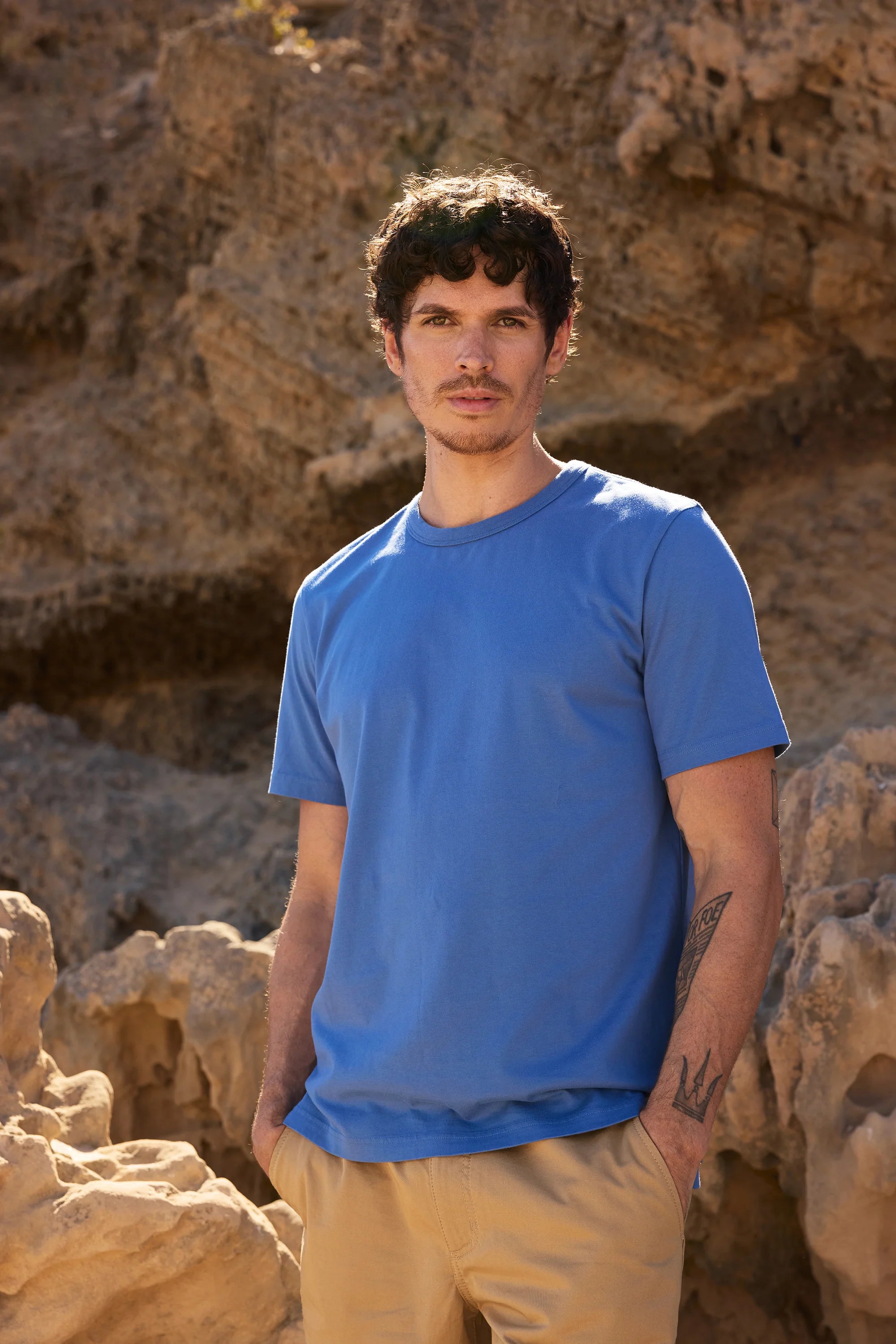 Short Sleeve Tee - Senet Blue