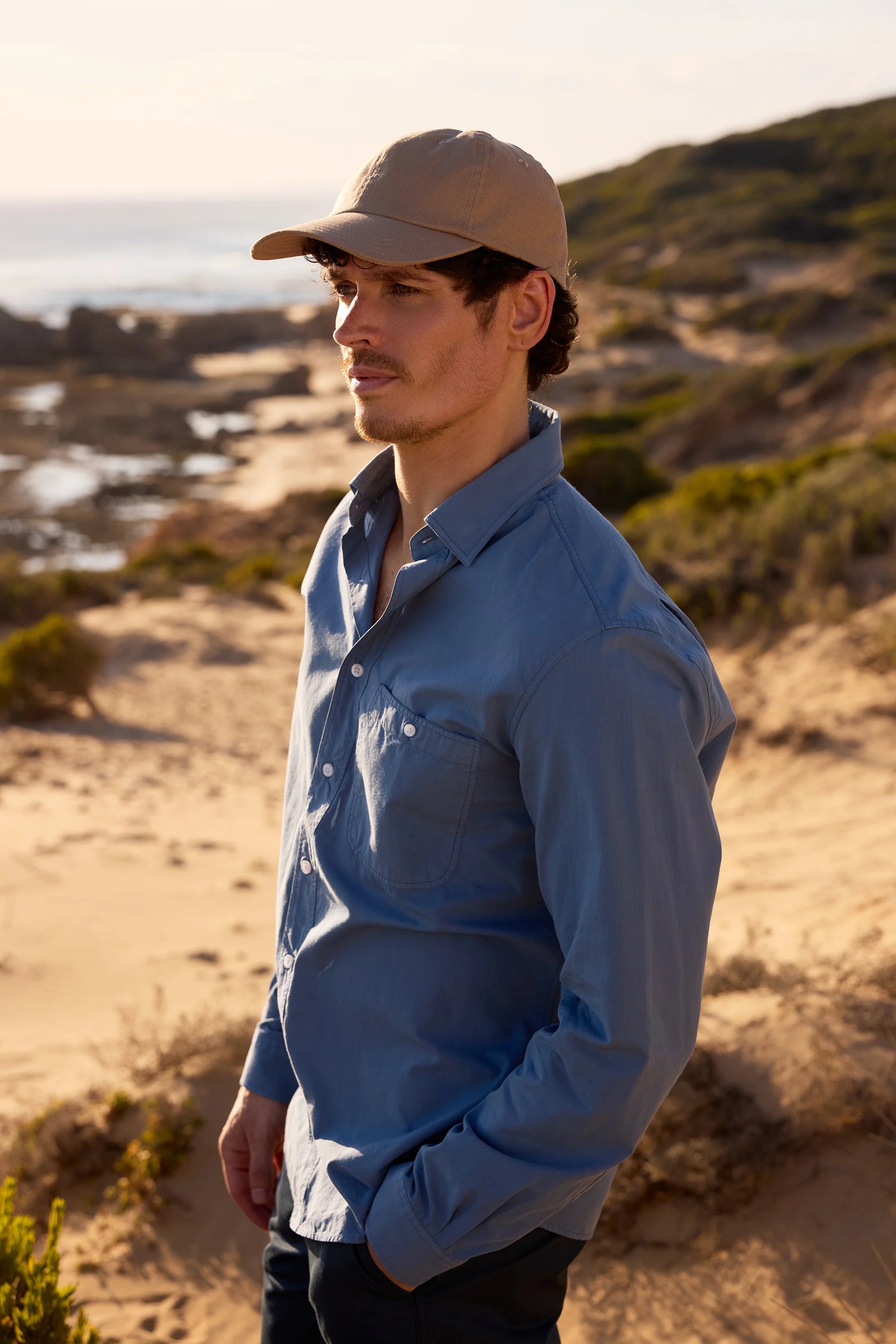 Sun Shirt - Meridian Blue