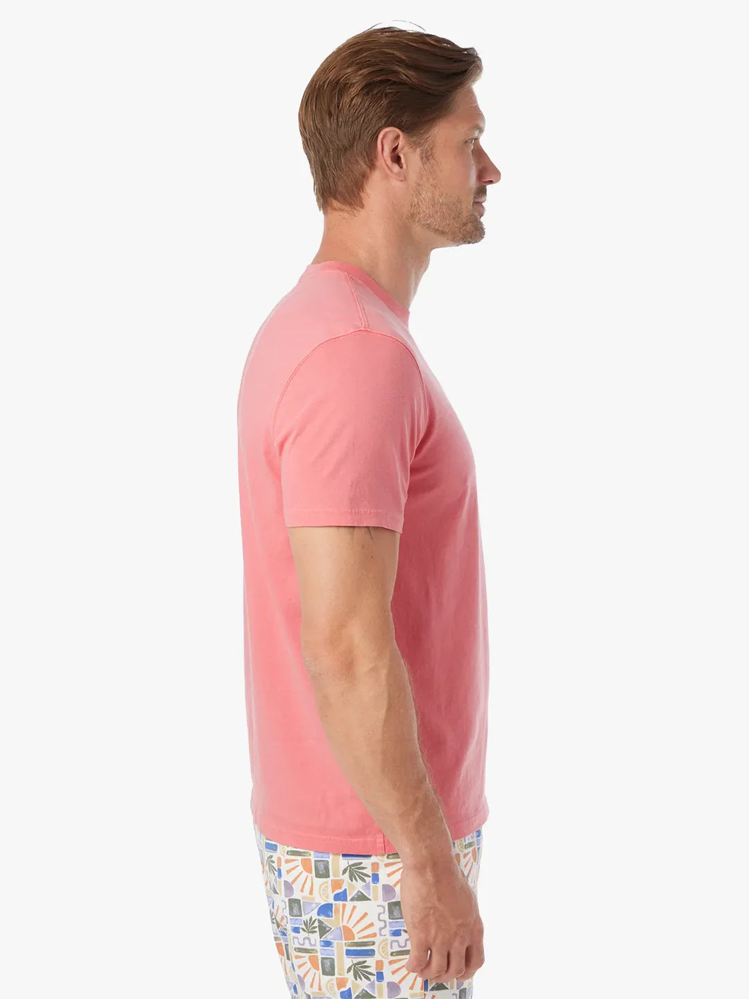 Saltaire Tee - Coral