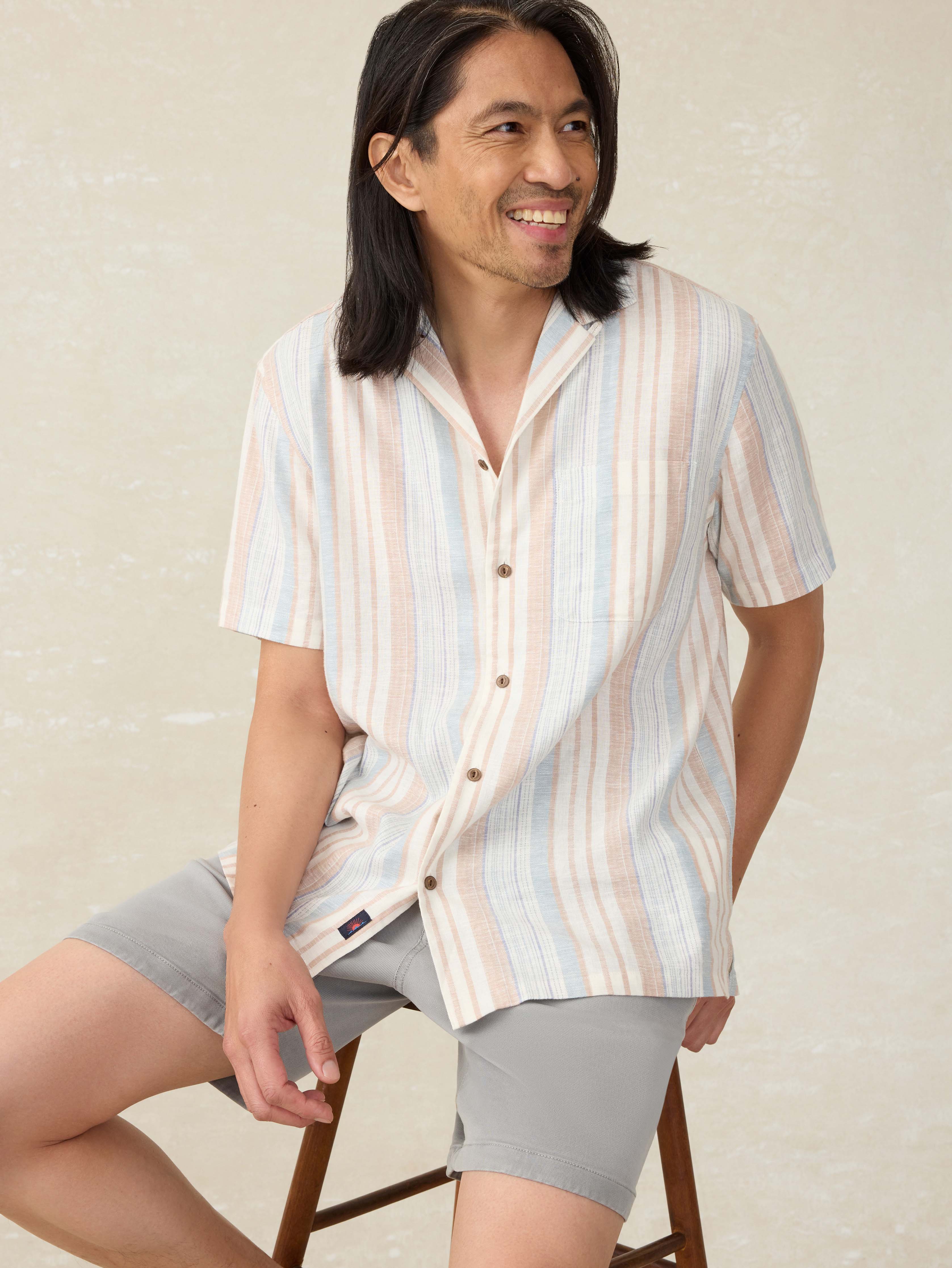 Short-Sleeve Breeze Camp Shirt