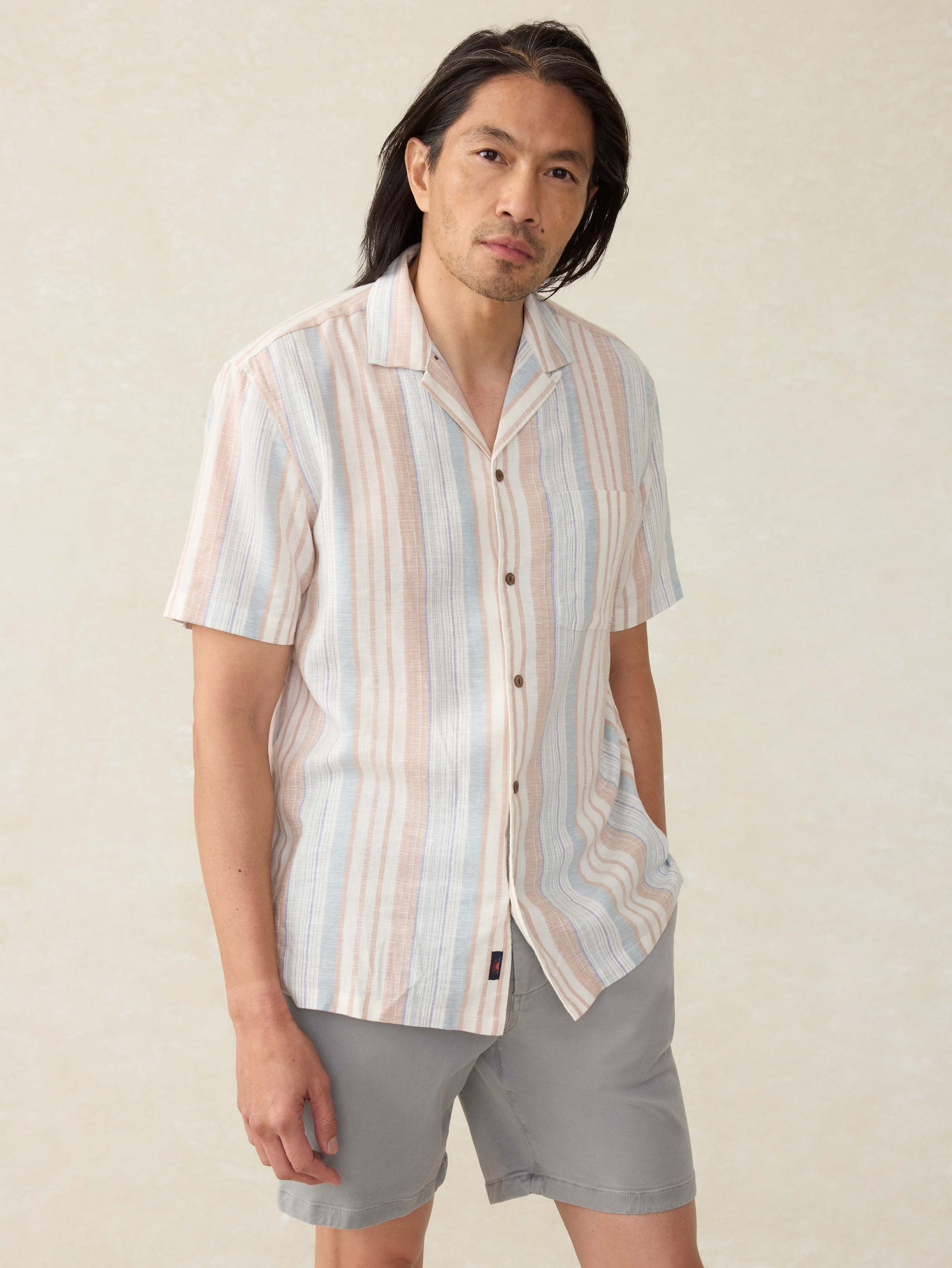Short-Sleeve Breeze Camp Shirt