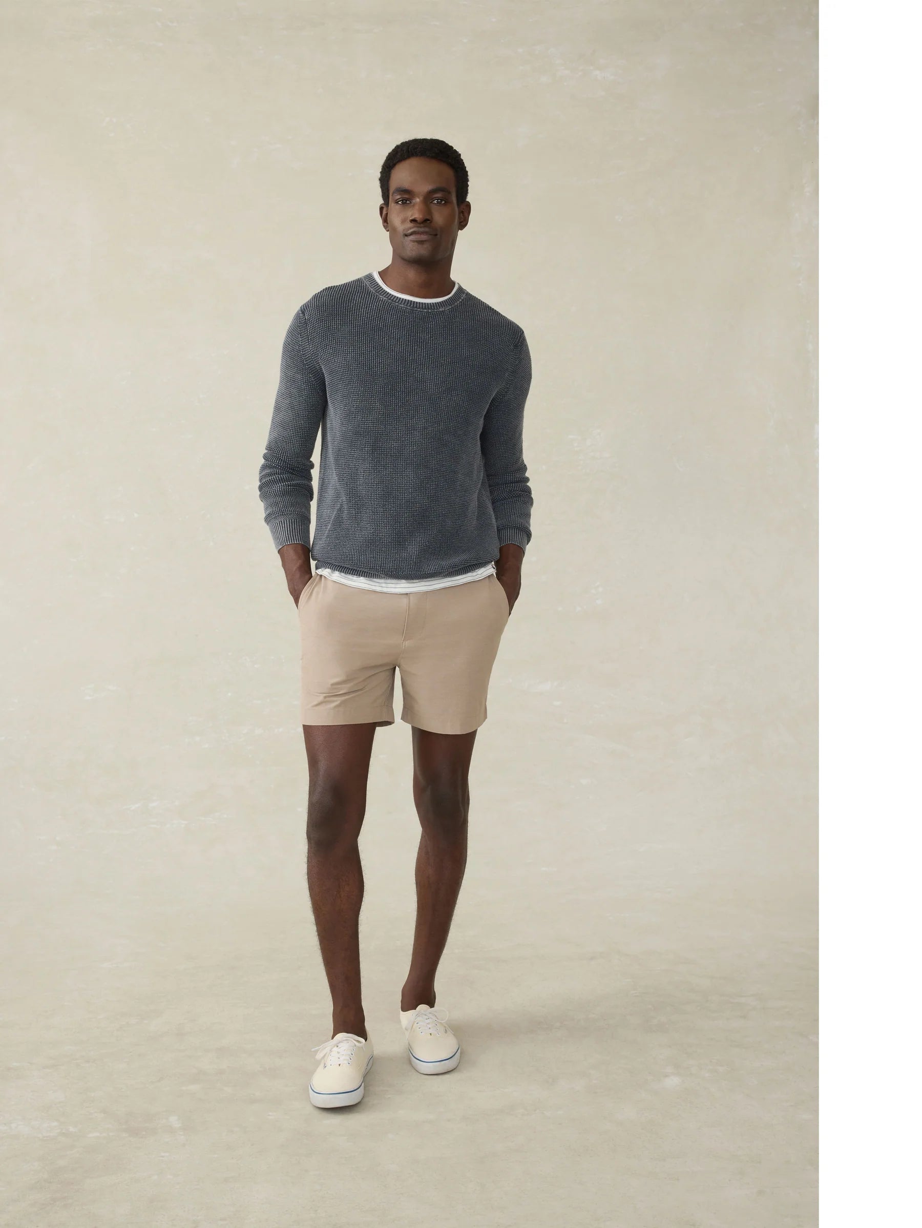 Sunwashed Crewneck Sweater