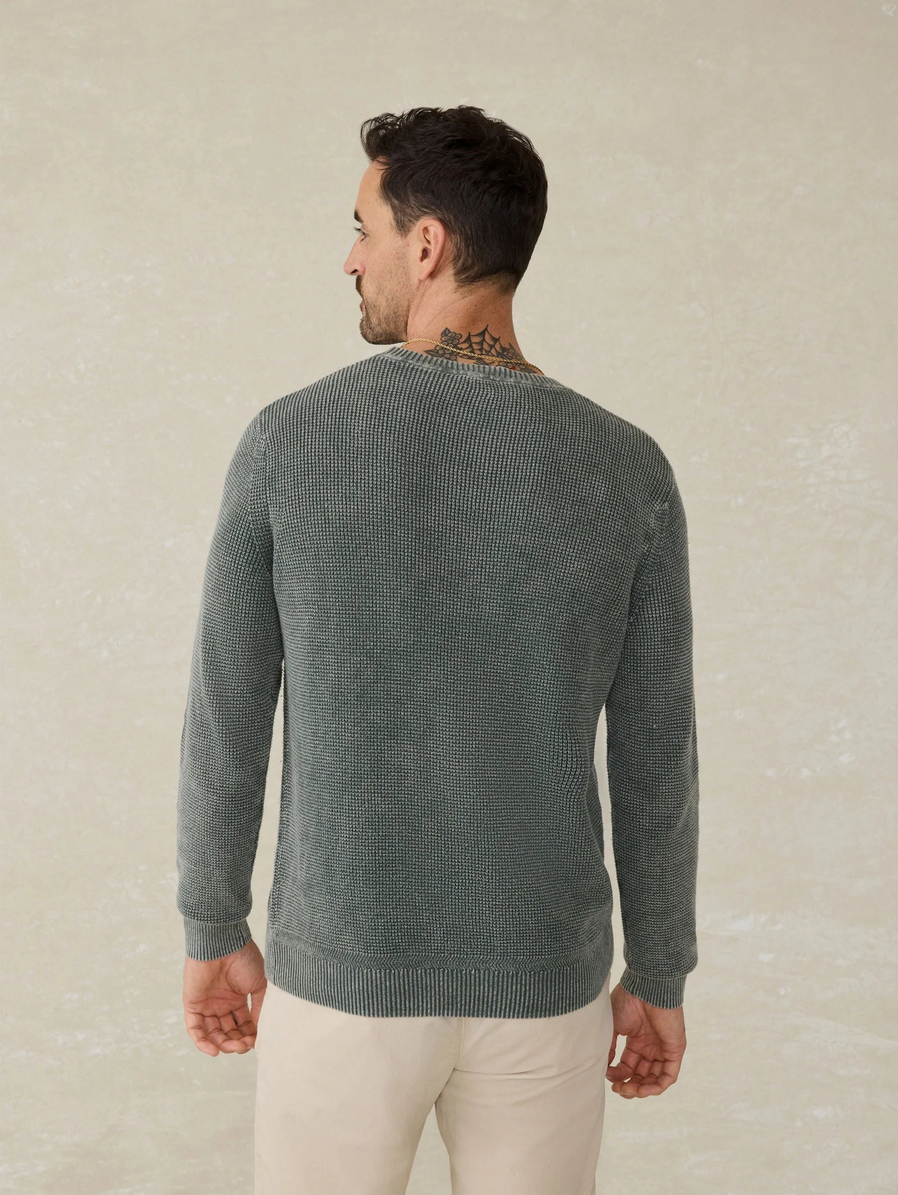 Sunwashed Crewneck Sweater