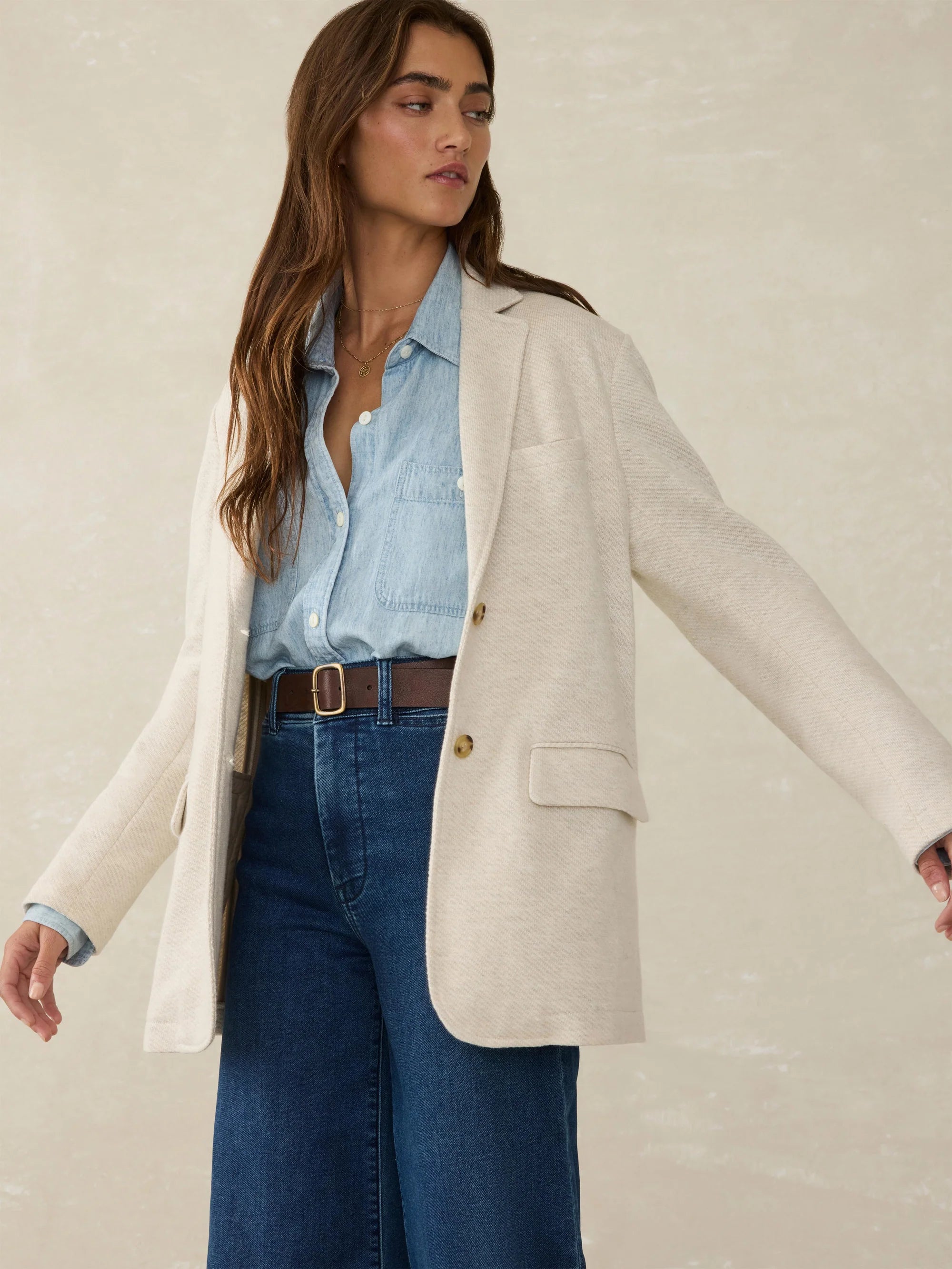 Inlet Knit Blazer