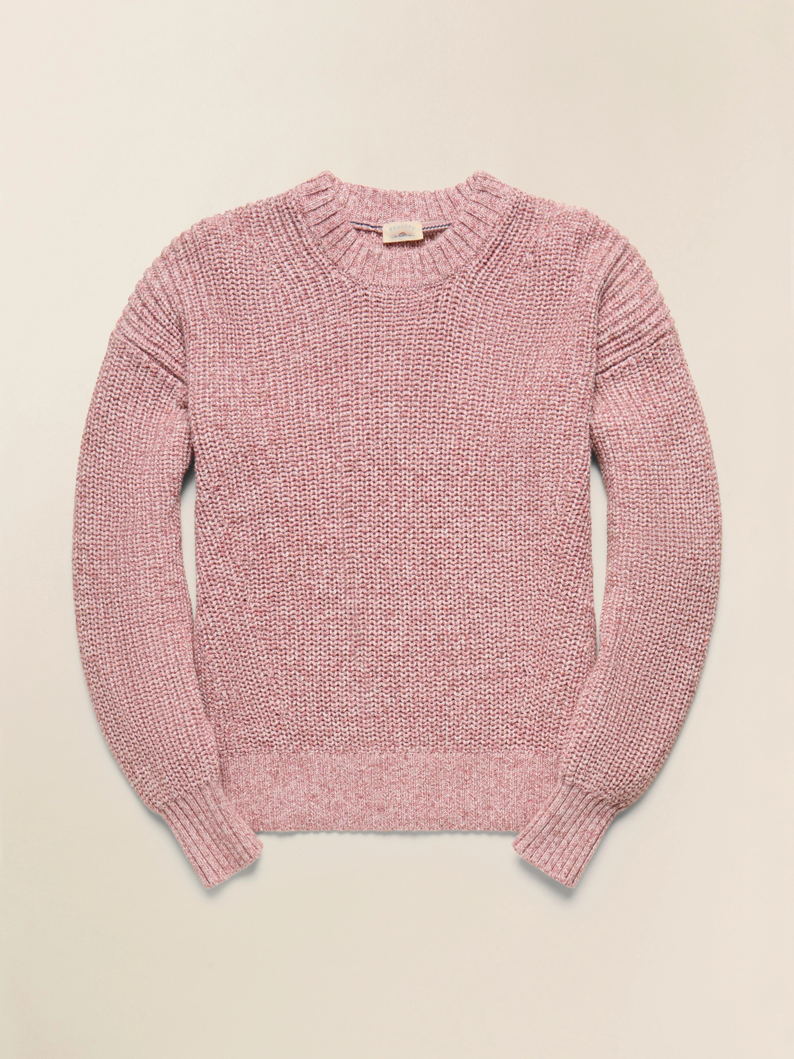 Sunwashed Cotton Fisherman Sweater