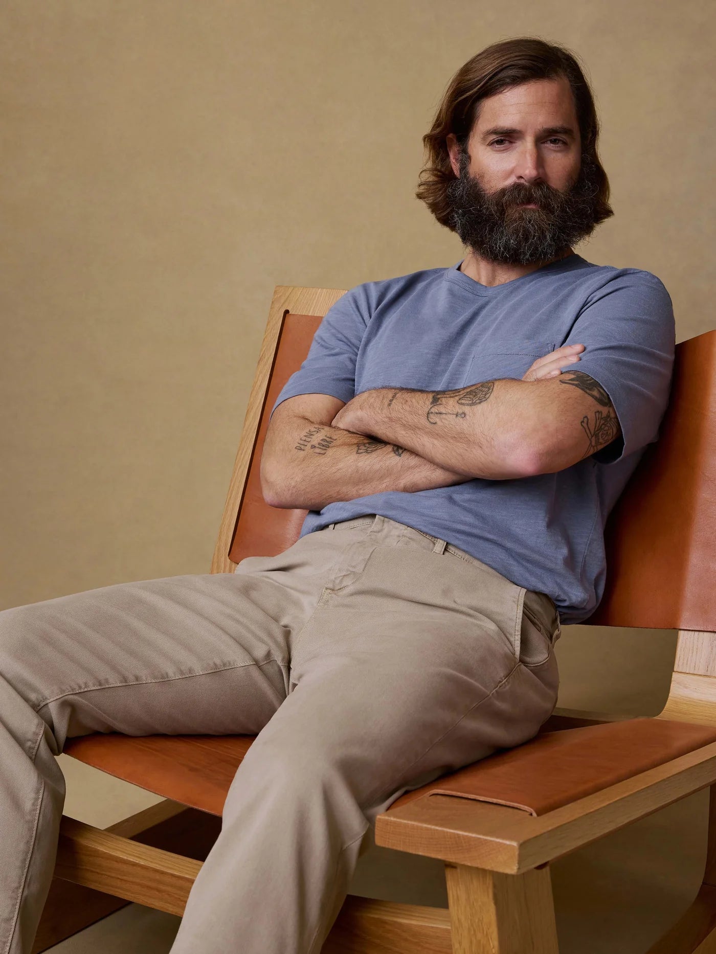 Coastline Chino - Utility Khaki