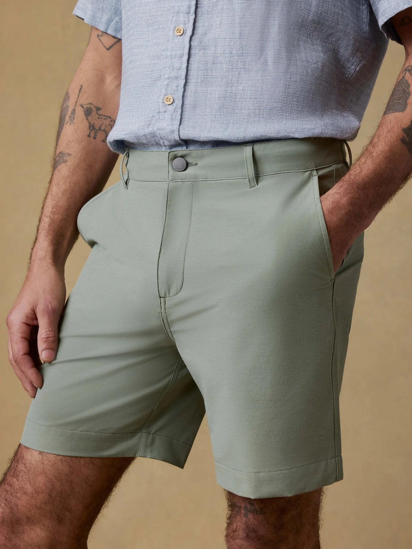 All Day™ Shorts (7") - Trail Olive