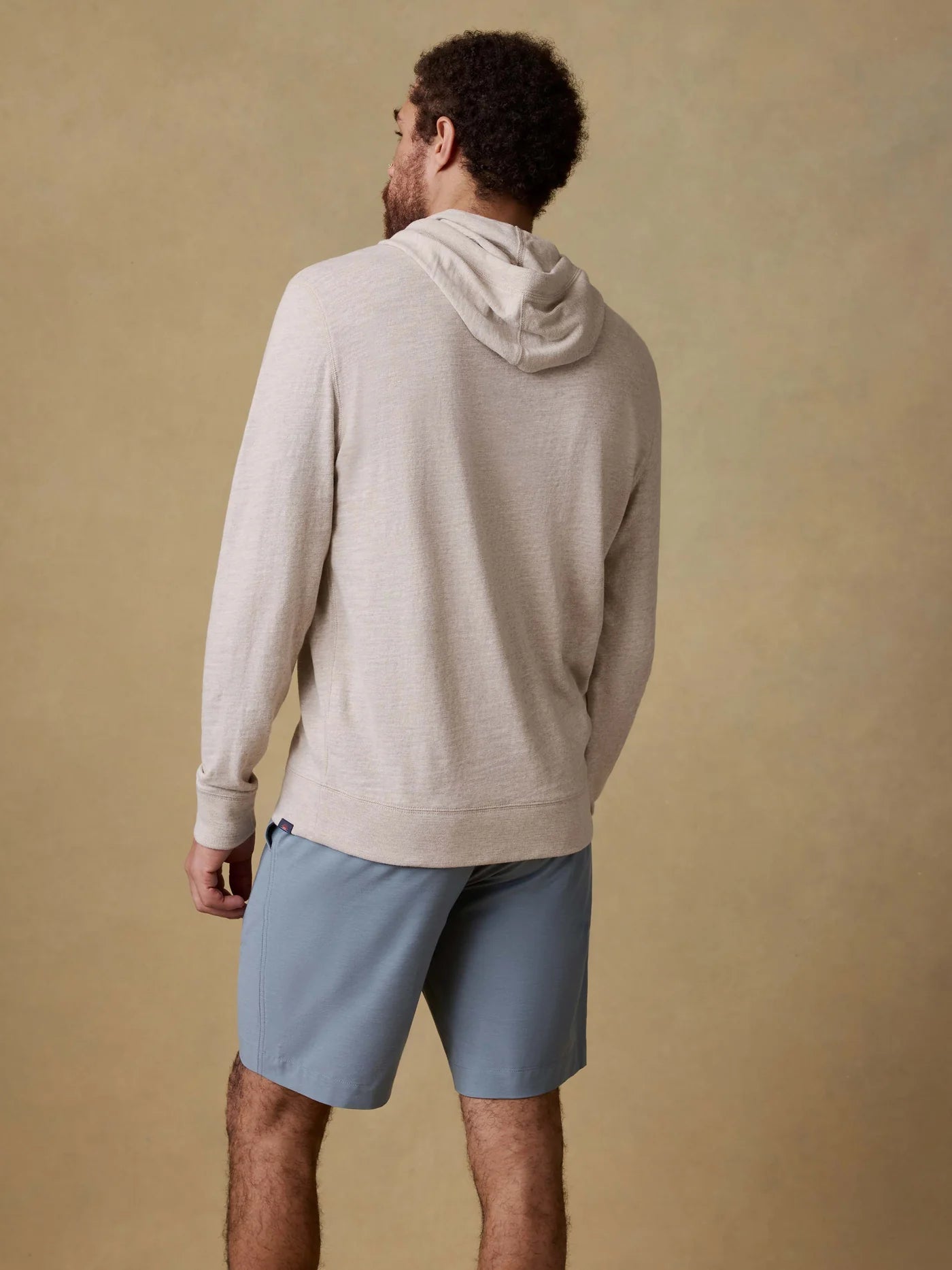 Sunwashed Midweight Organic Hoodie - Oat Plains Heather