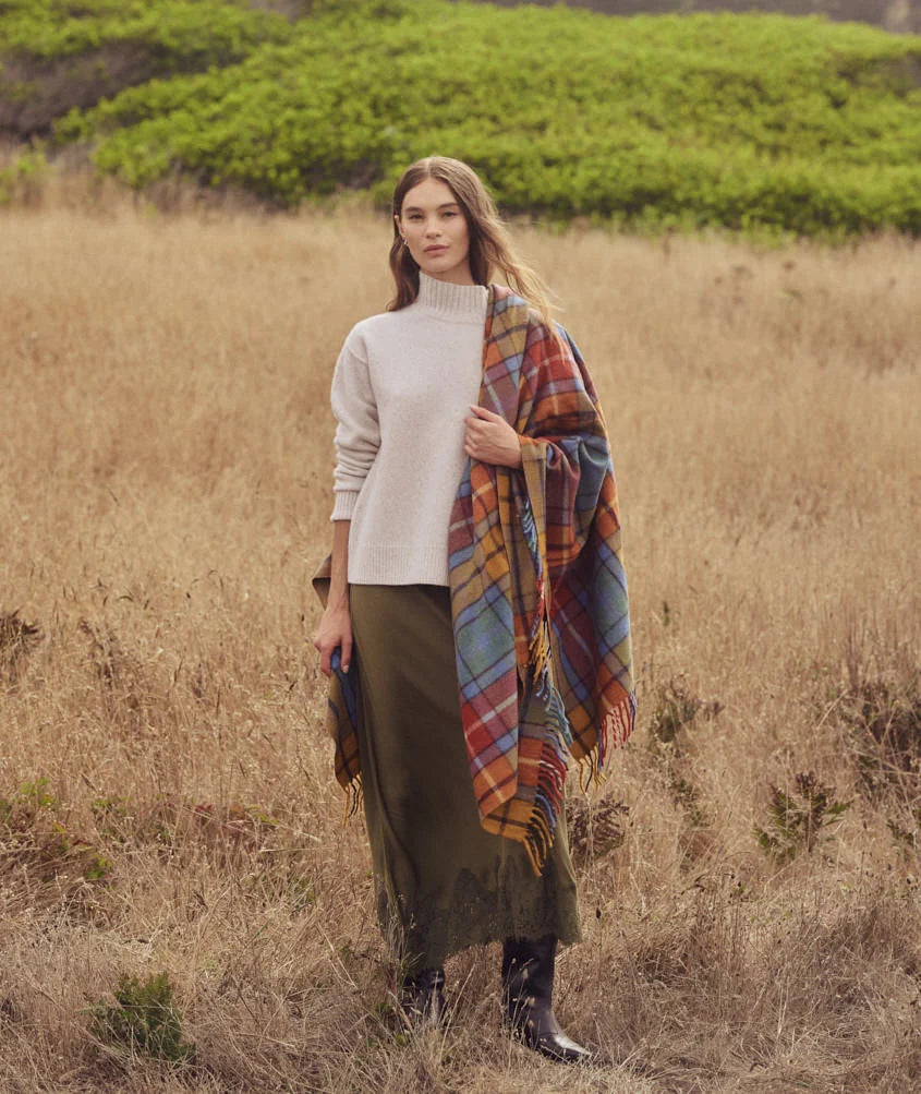 Coastal Merino Turtleneck Sweater - Ivory