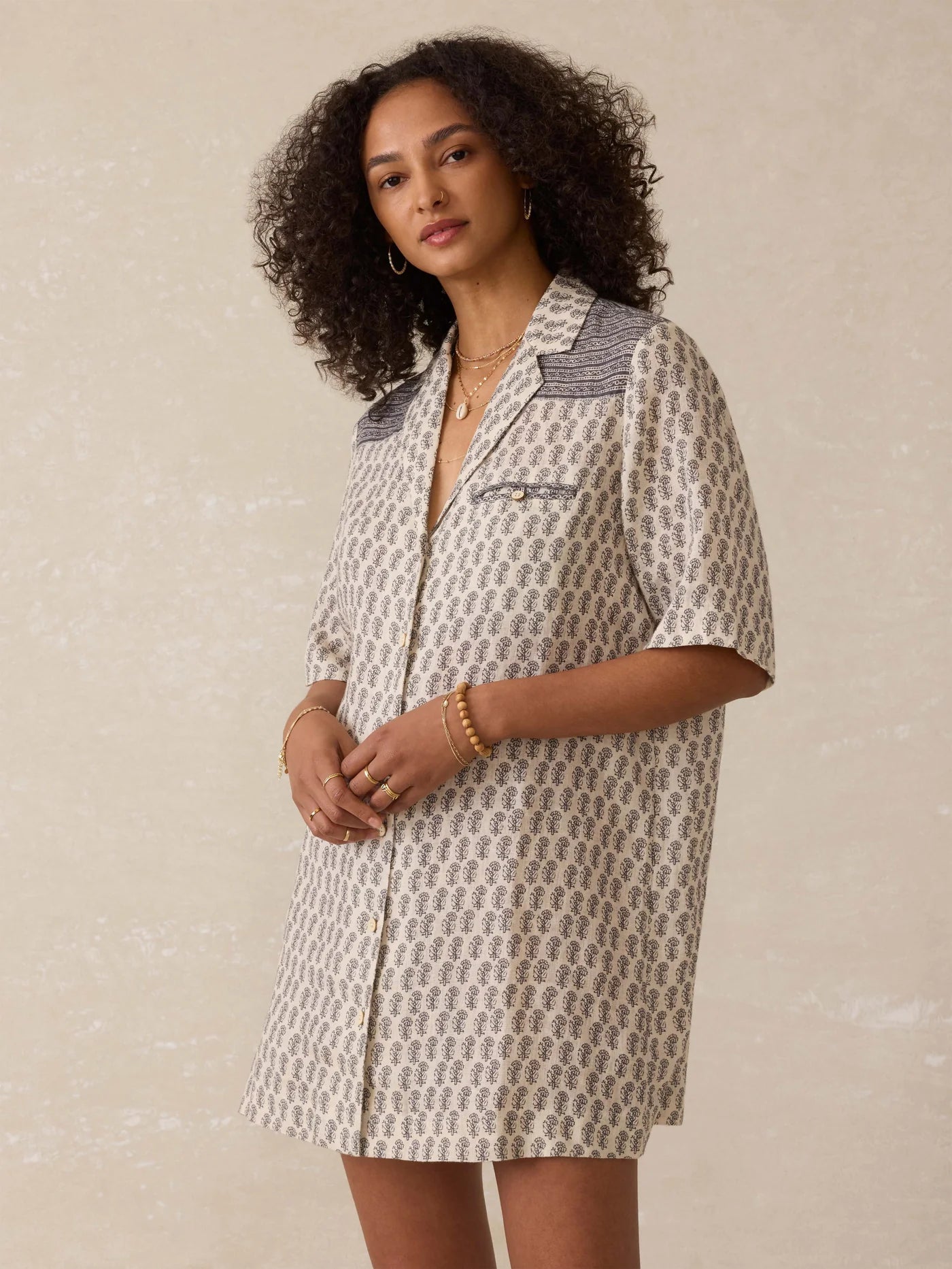 Paradise Point Linen Dress
