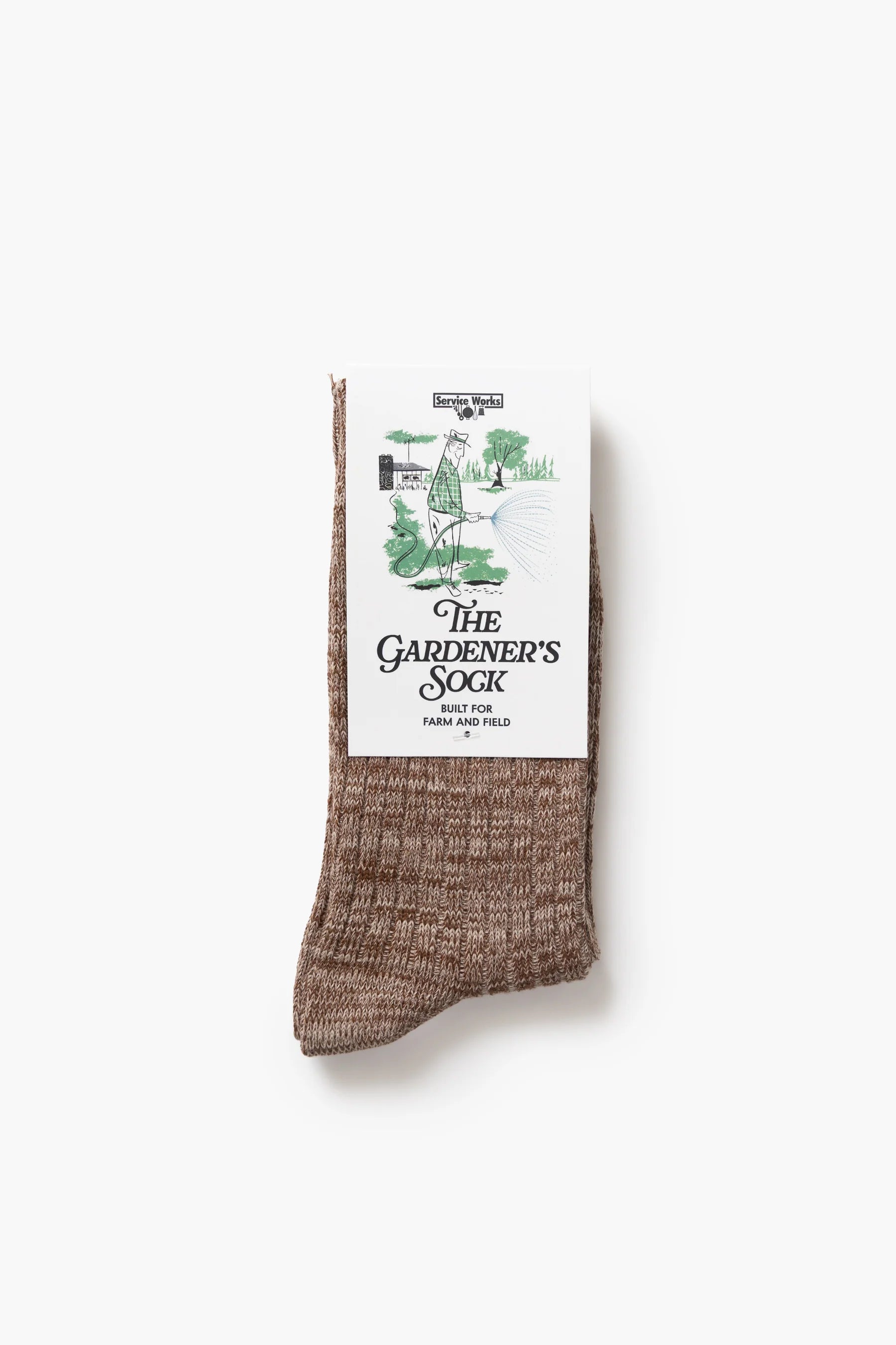 The Gardener's Sock - Brown