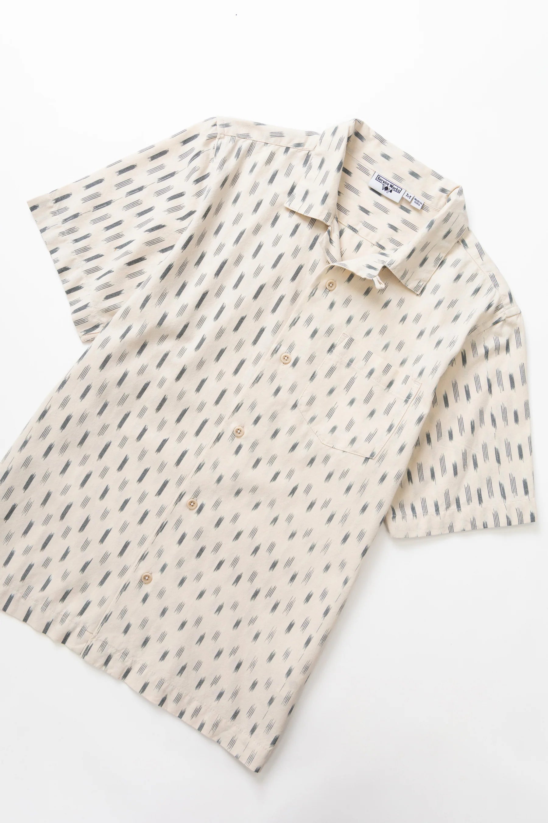 Ikat Shirt - White