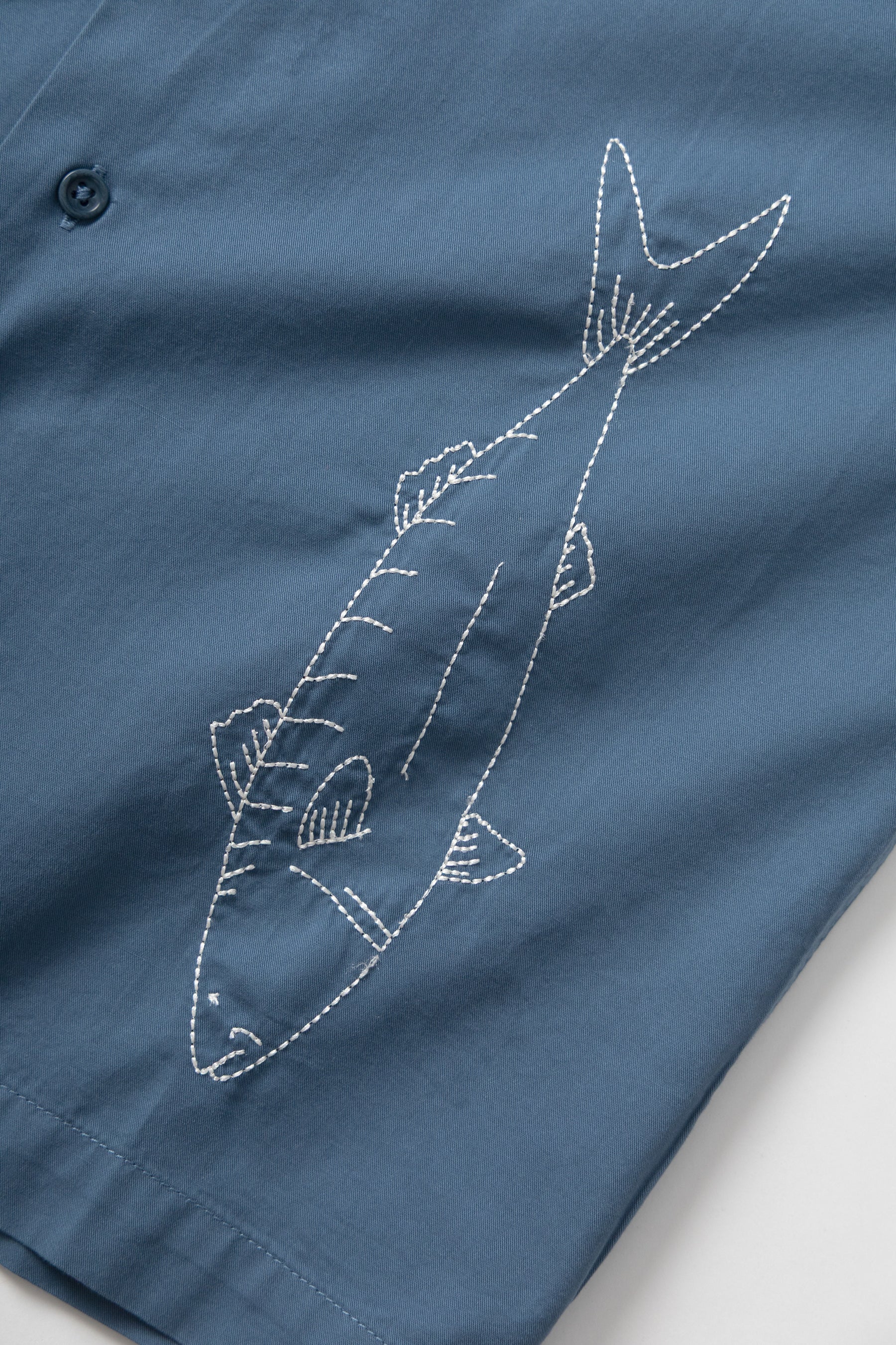 Mackerel Shirt - Slate