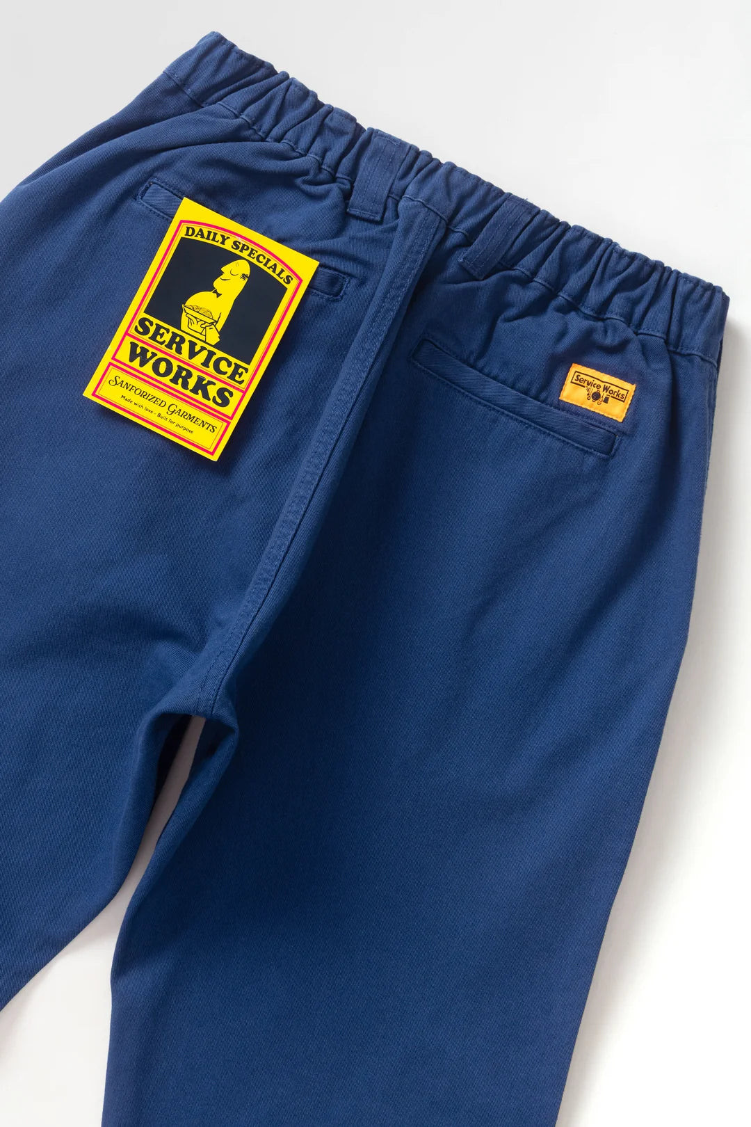 Twill Waiters Pants - Blue