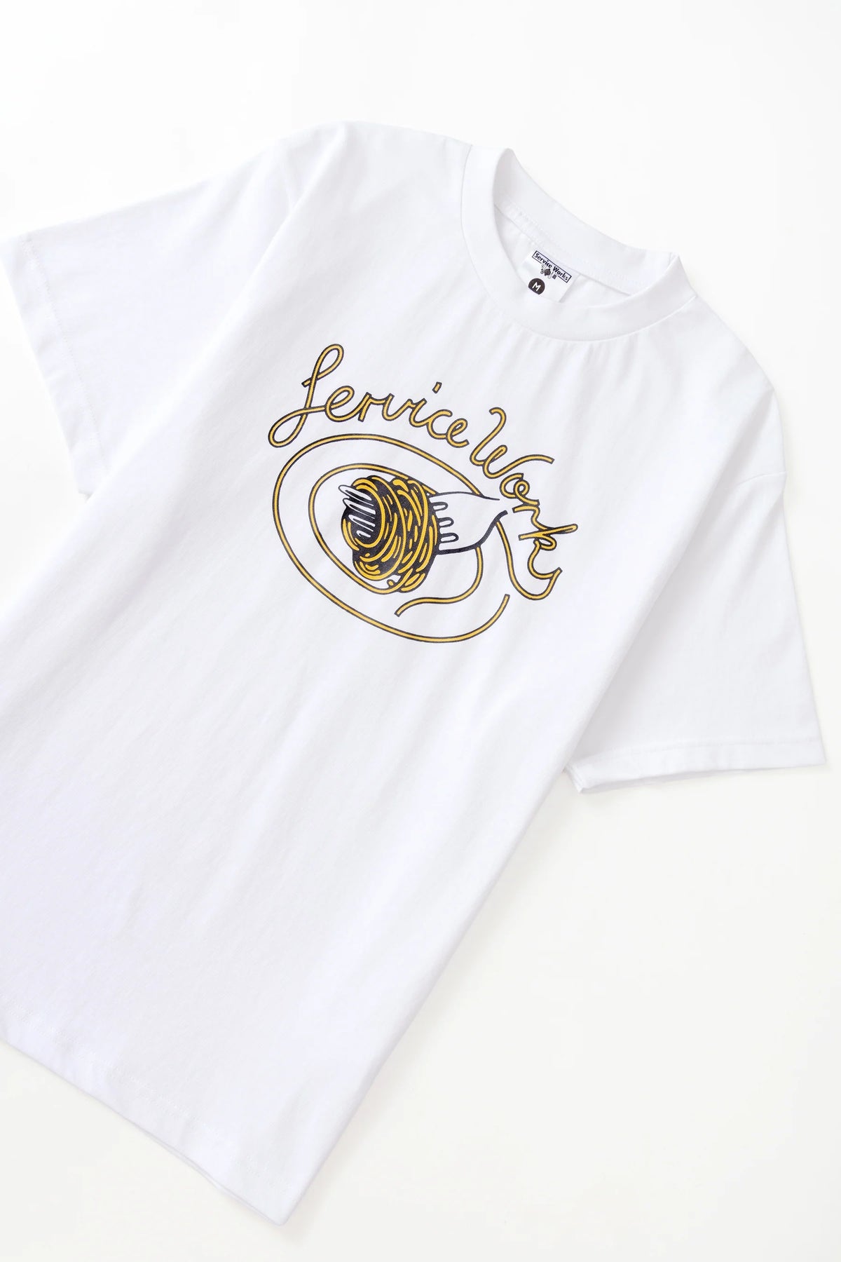 Spaghetti Tee - White