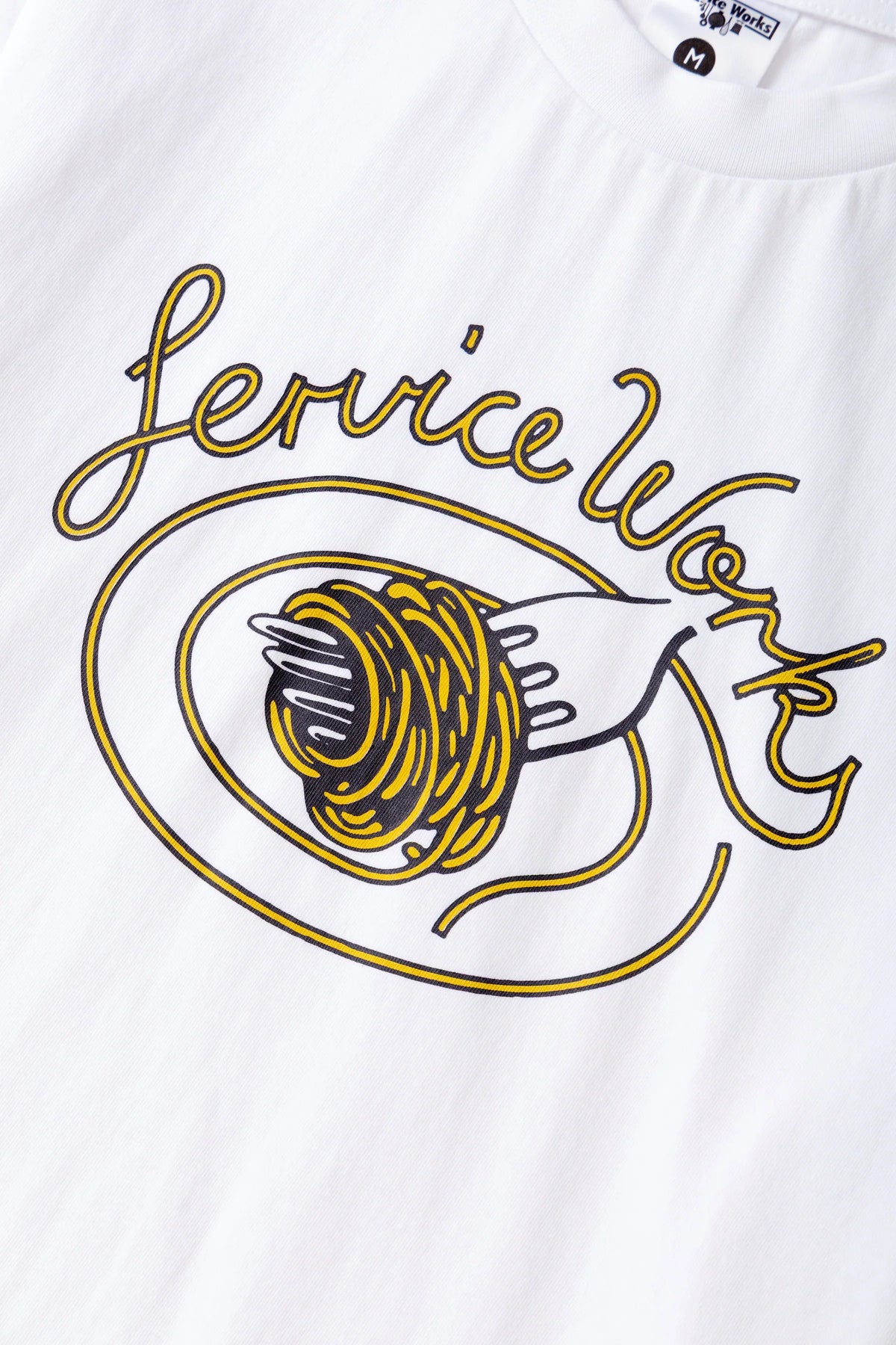 Spaghetti Tee - White