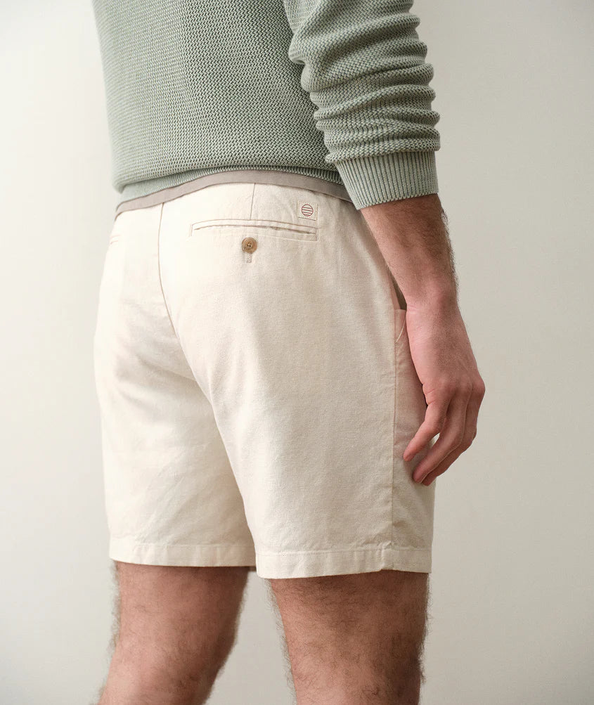 Saturday Hemp Chino Short 7" - Natural