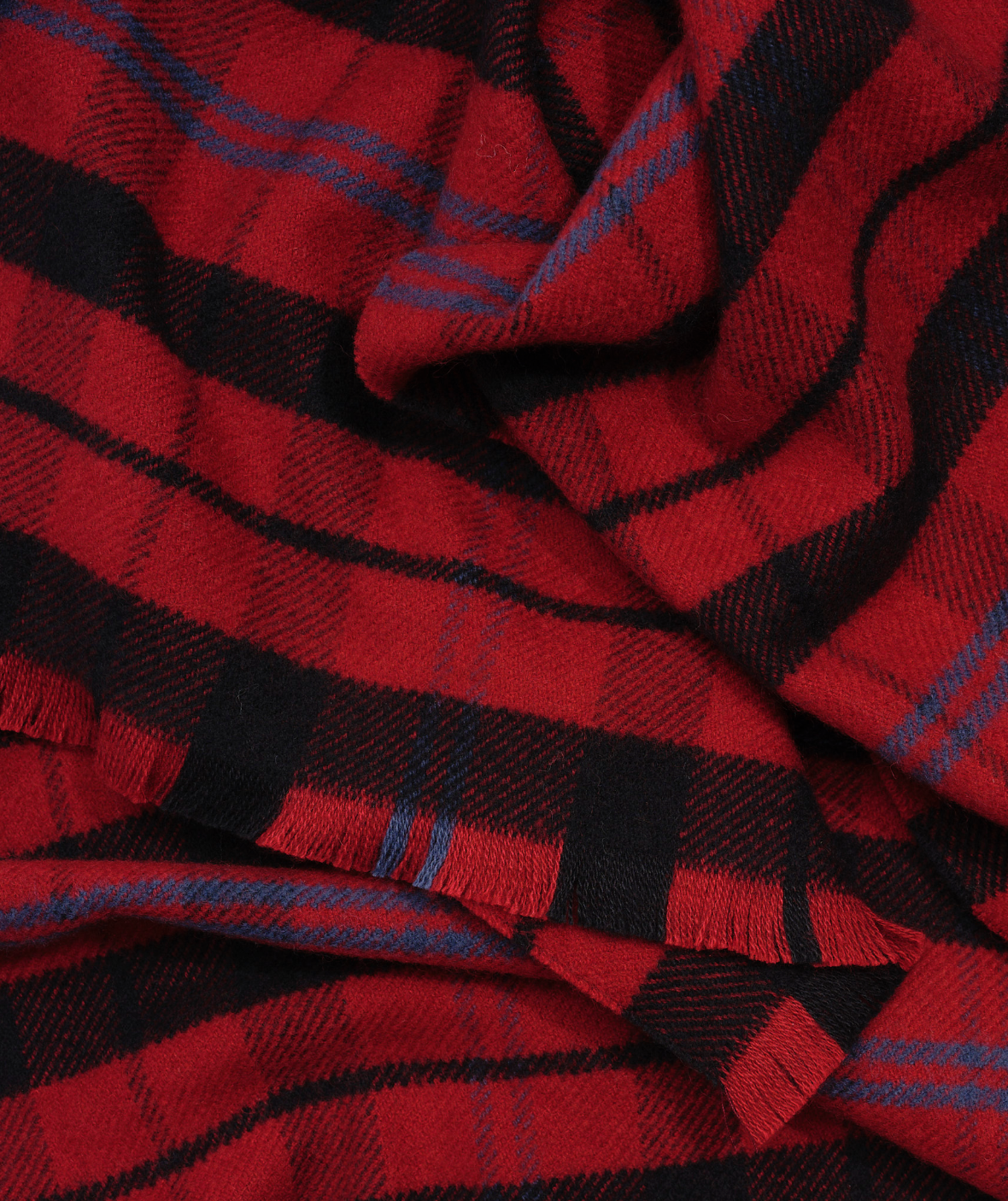 Fireplace Plaid Scarf Winter25