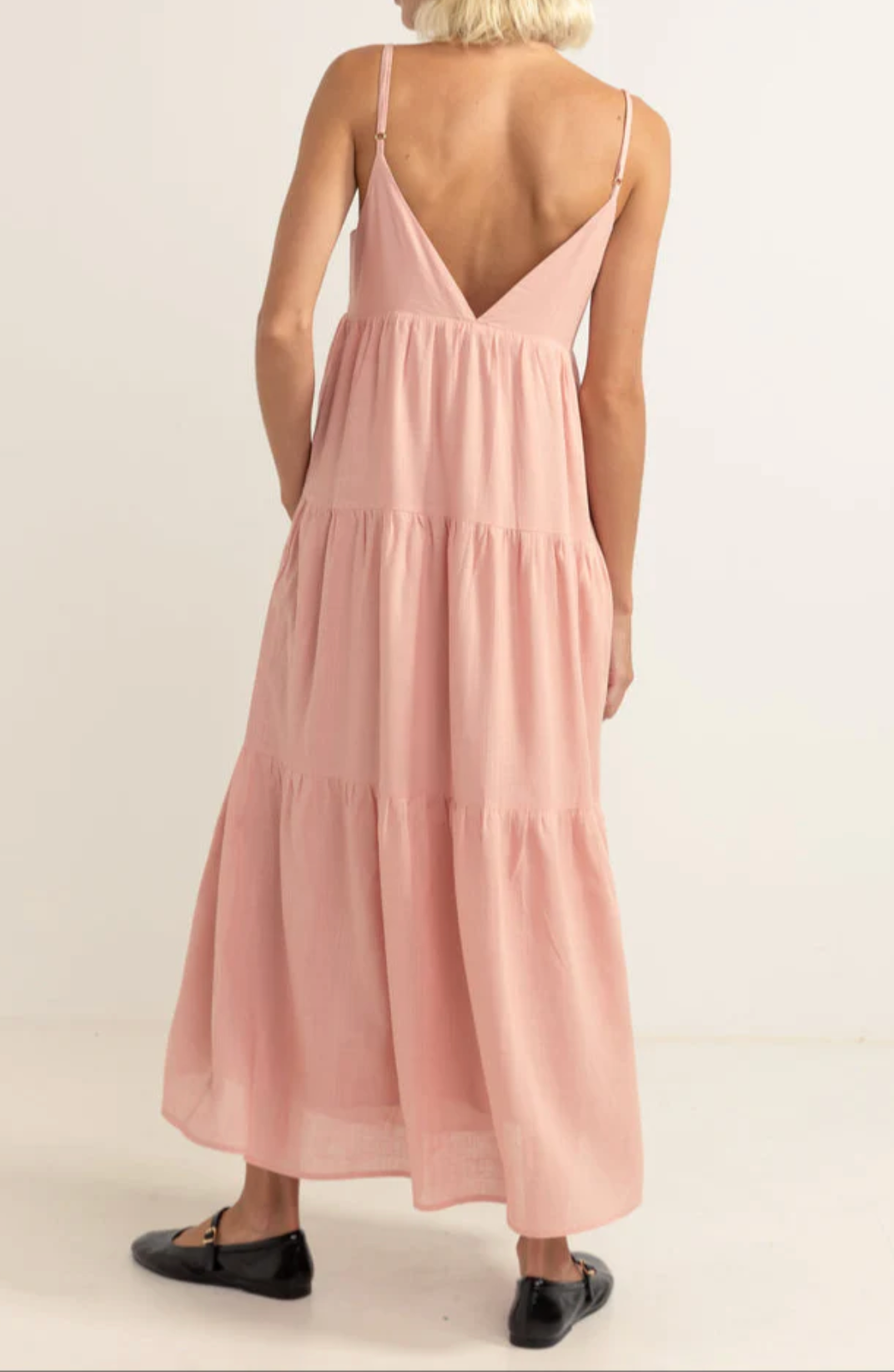 Classic Tiered Midi Dress