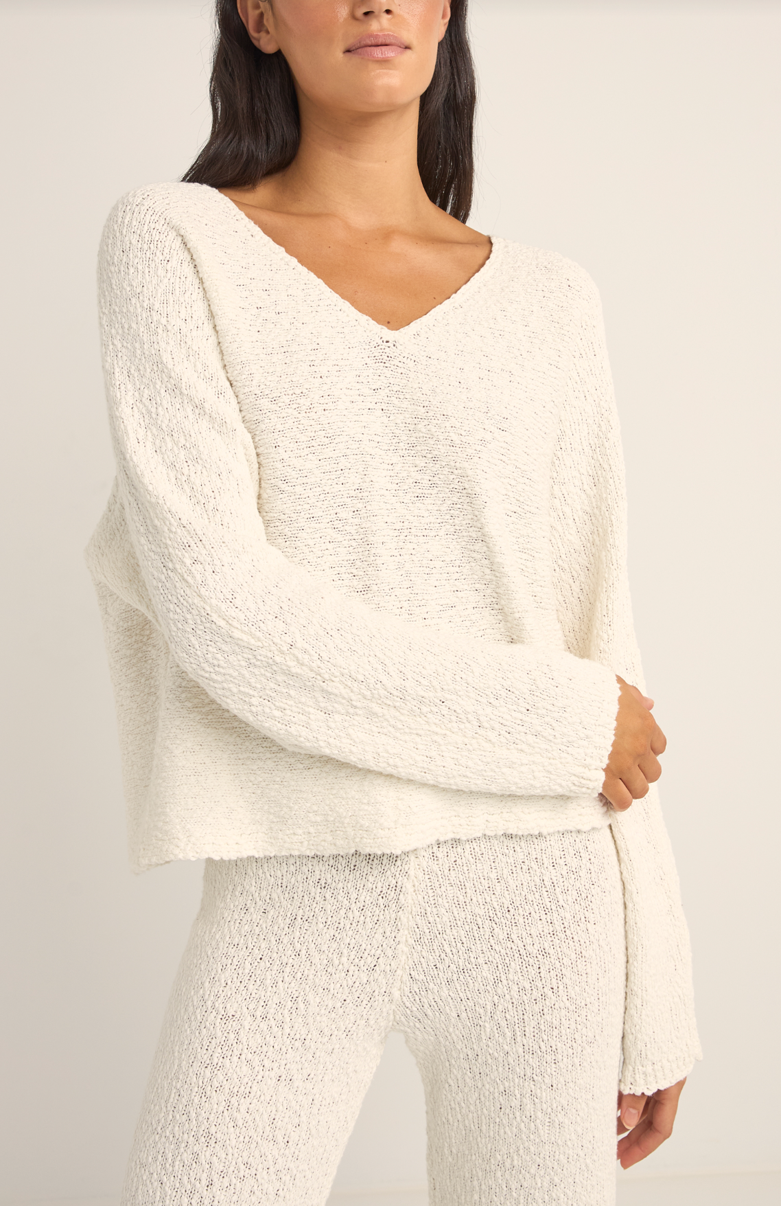 Adele Oversized Long Sleeve Knit Top