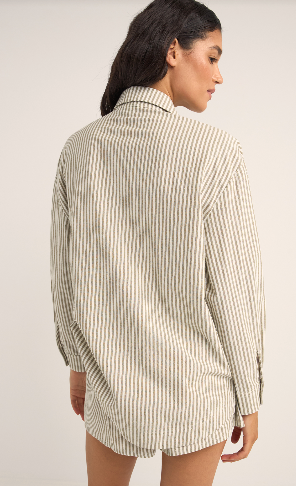 Valley Stripe Oversized Shirt