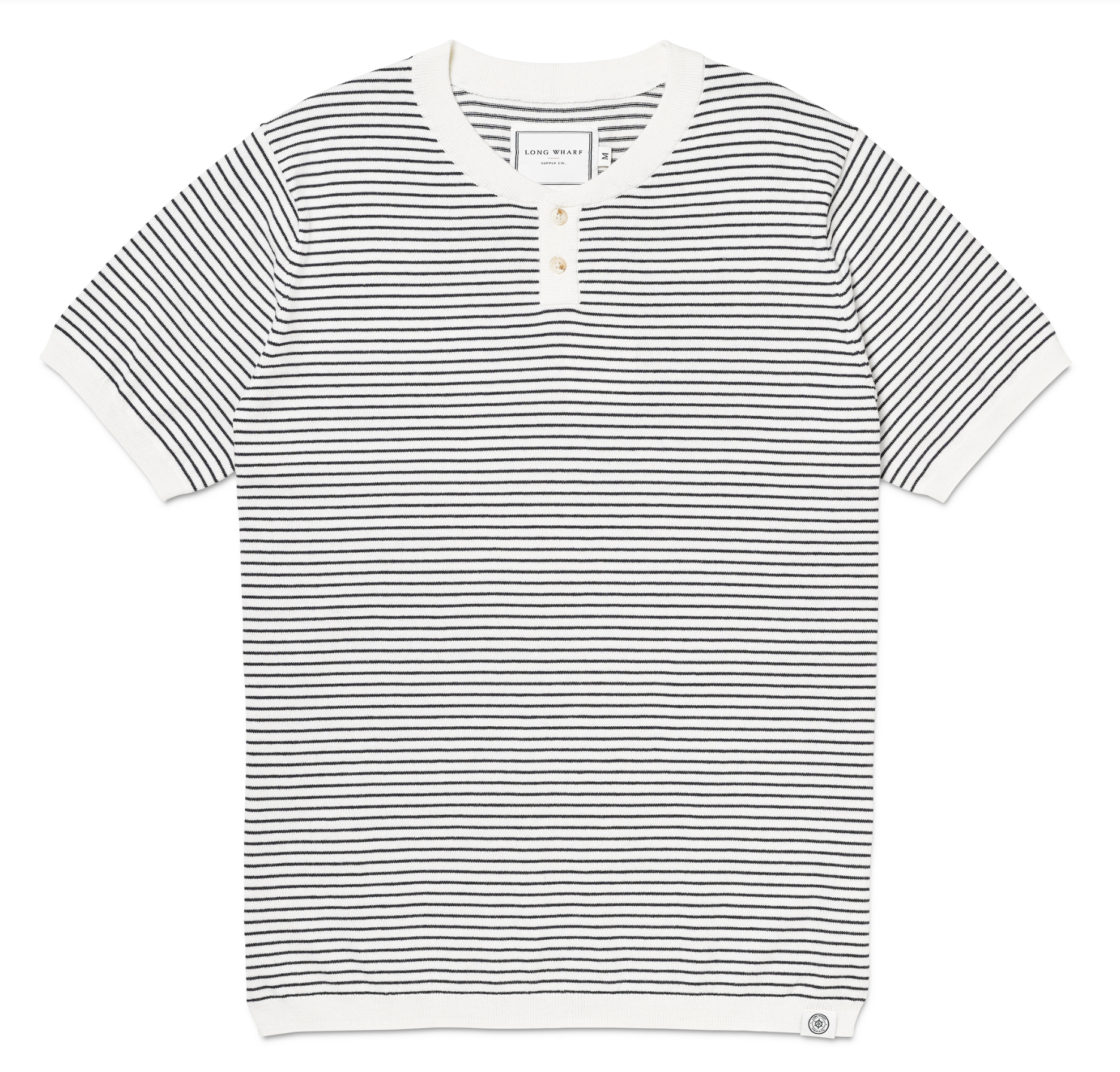 Seawell™ Striped Knit Henley Tee