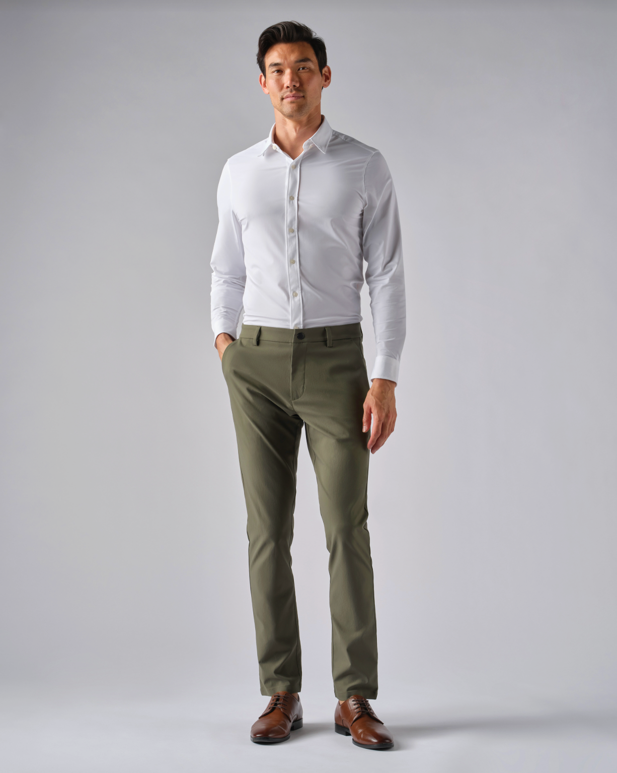 Gotham Pant - Slim - Lichen Green