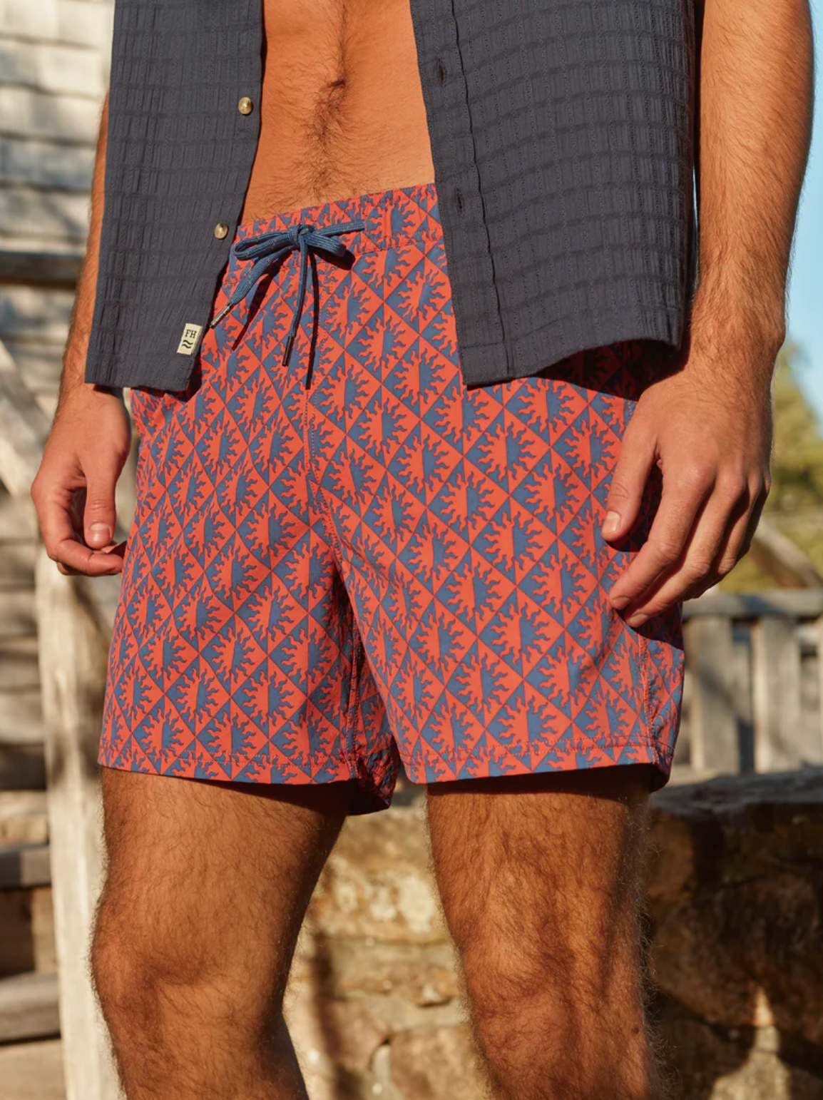 Bungalow Trunk - Cobalt Suns