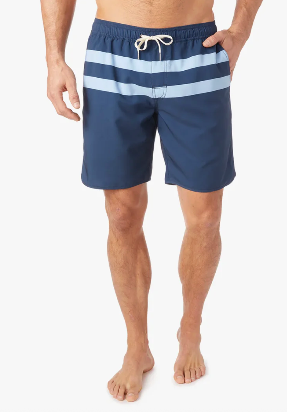 The Anchor Trunk - Light Blue Stripe