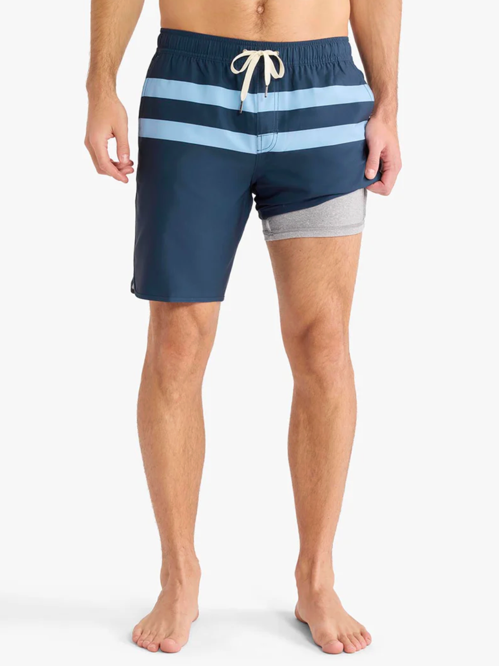 The Anchor Trunk - Light Blue Stripe