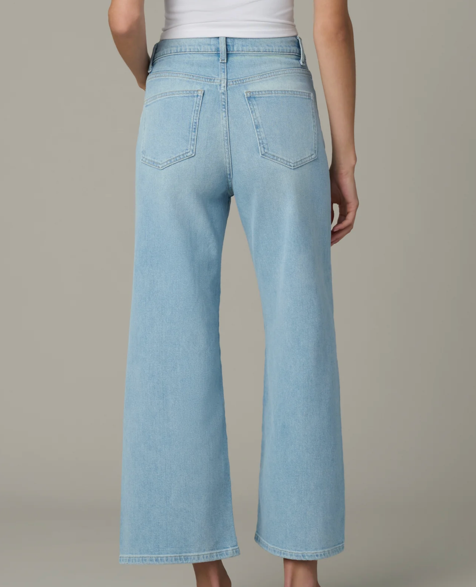 The Mia - High Rise Wide Leg Ankle - Surreal