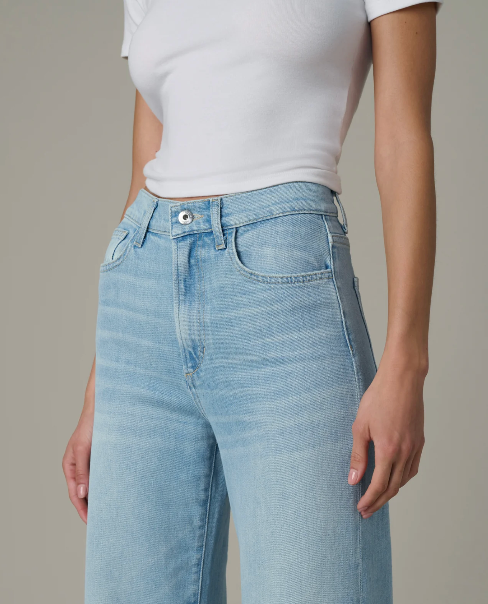 The Mia - High Rise Wide Leg Ankle - Surreal