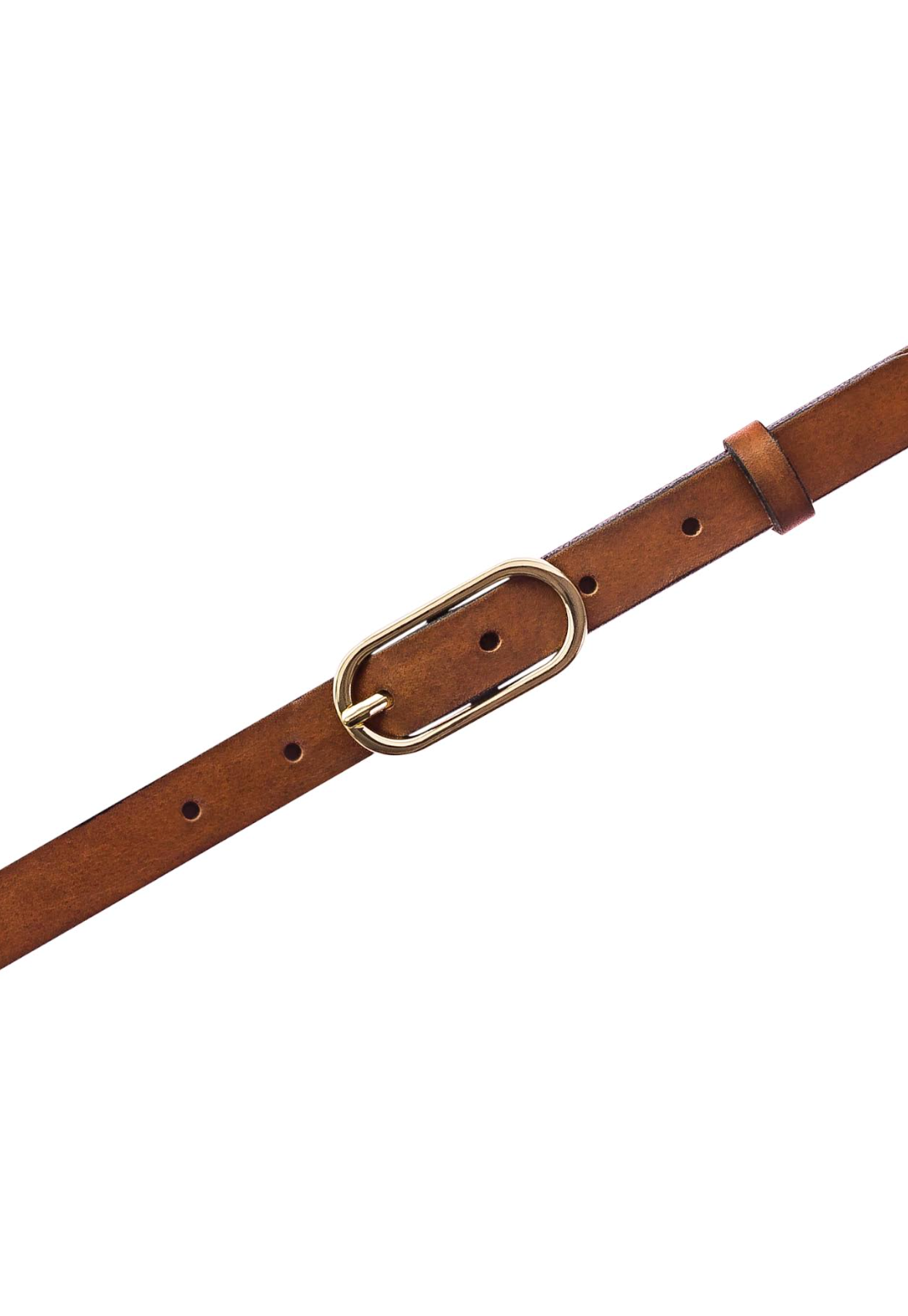 Mimi 20mm Fullgrain Leather Belt - Cognac