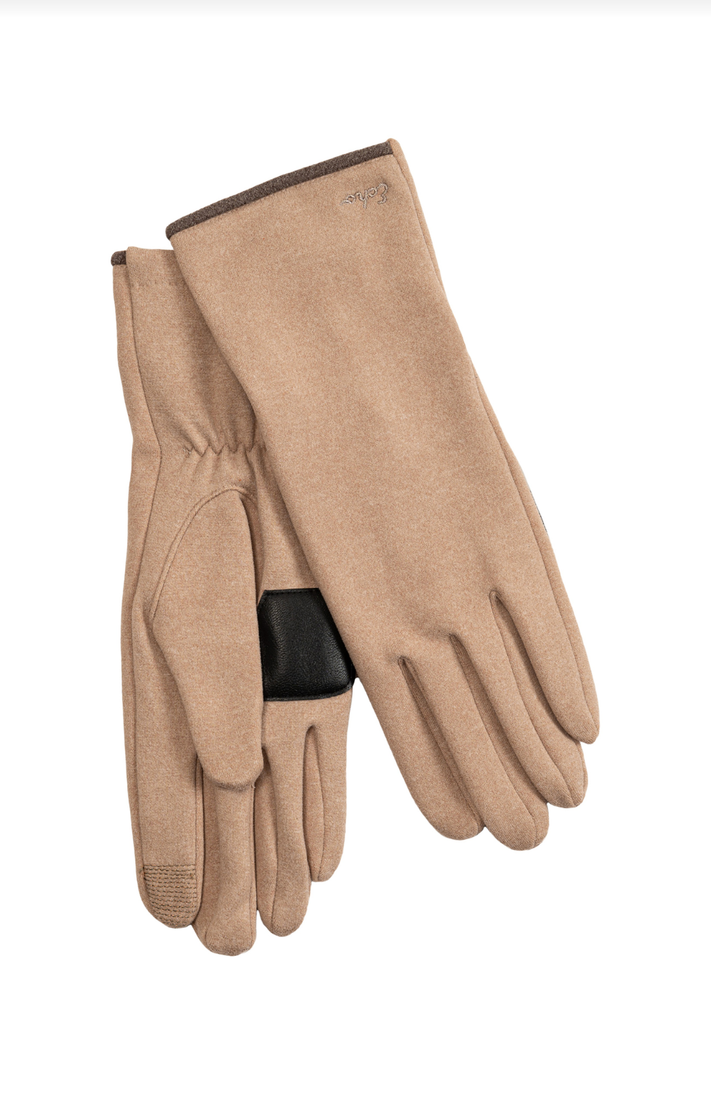 Comfort Stretch Long Touch Glove - Khaki