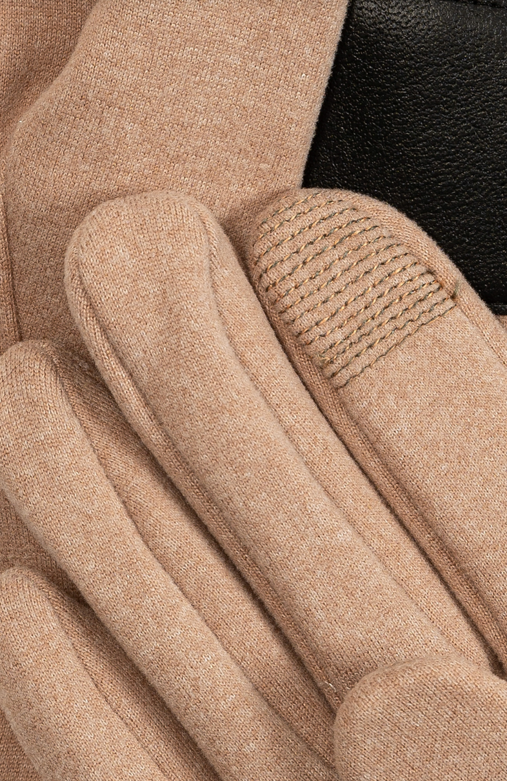 Comfort Stretch Long Touch Glove - Khaki