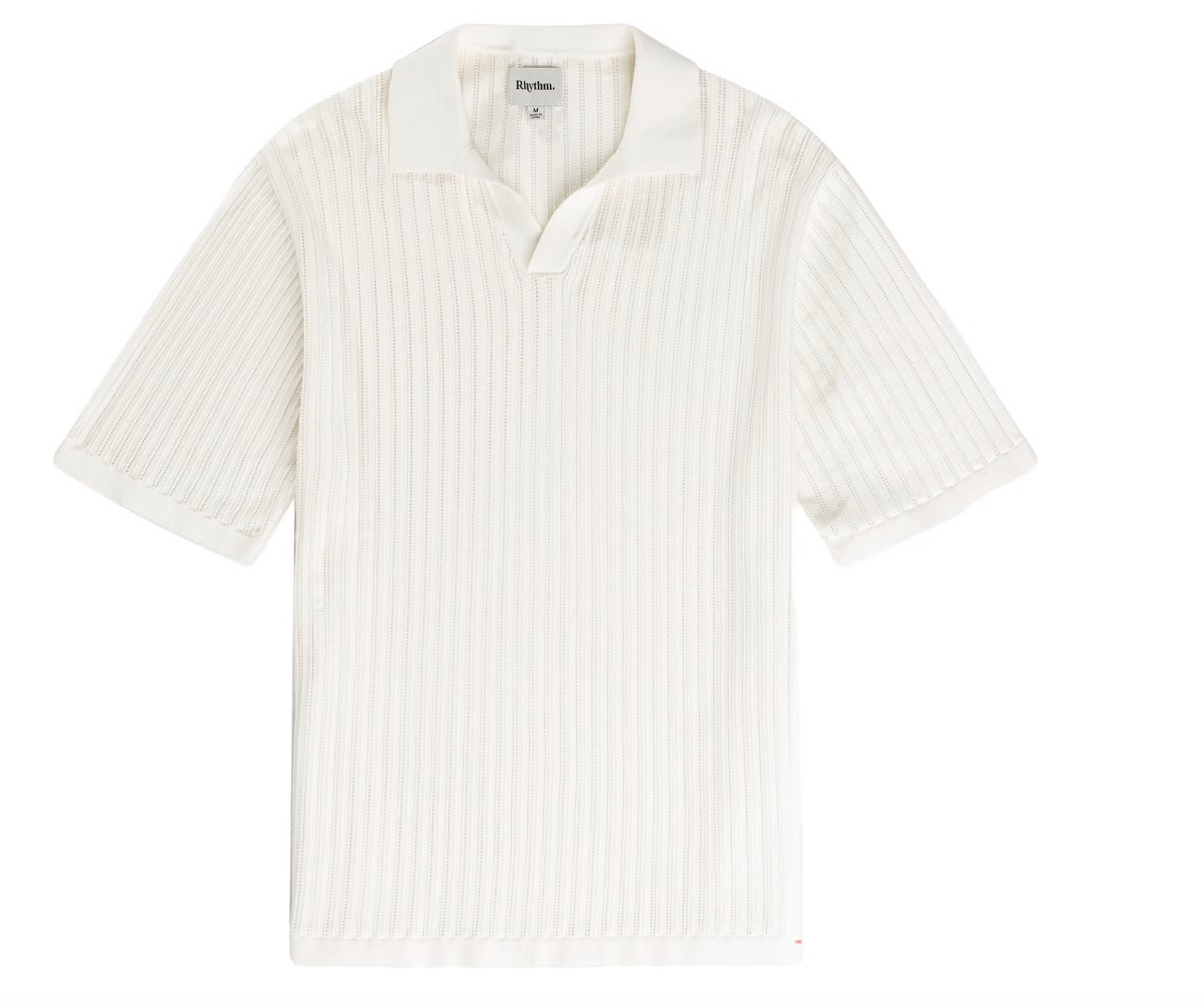 Relaxed Knit Short Sleeve Polo