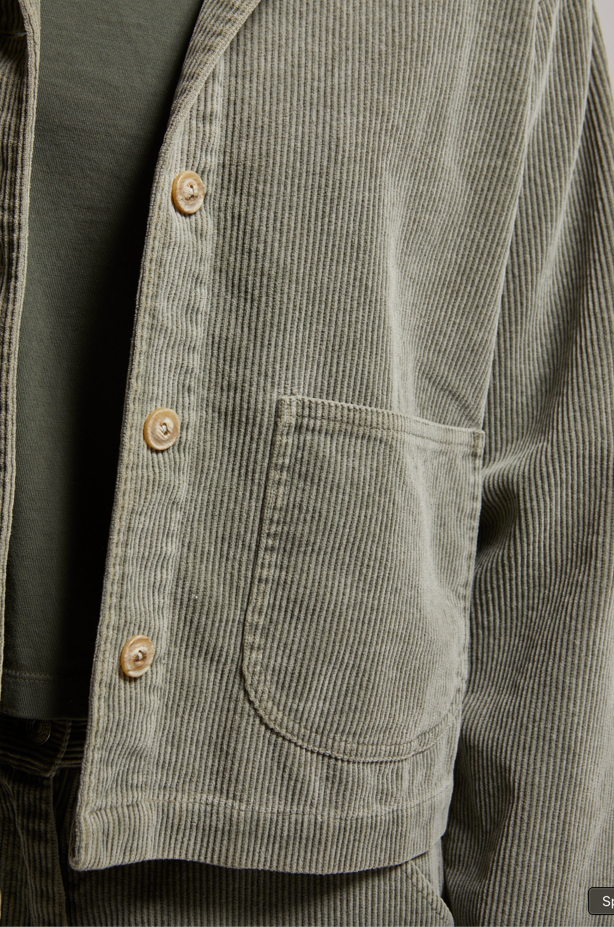 Carey Cord Work Jacket - Loden