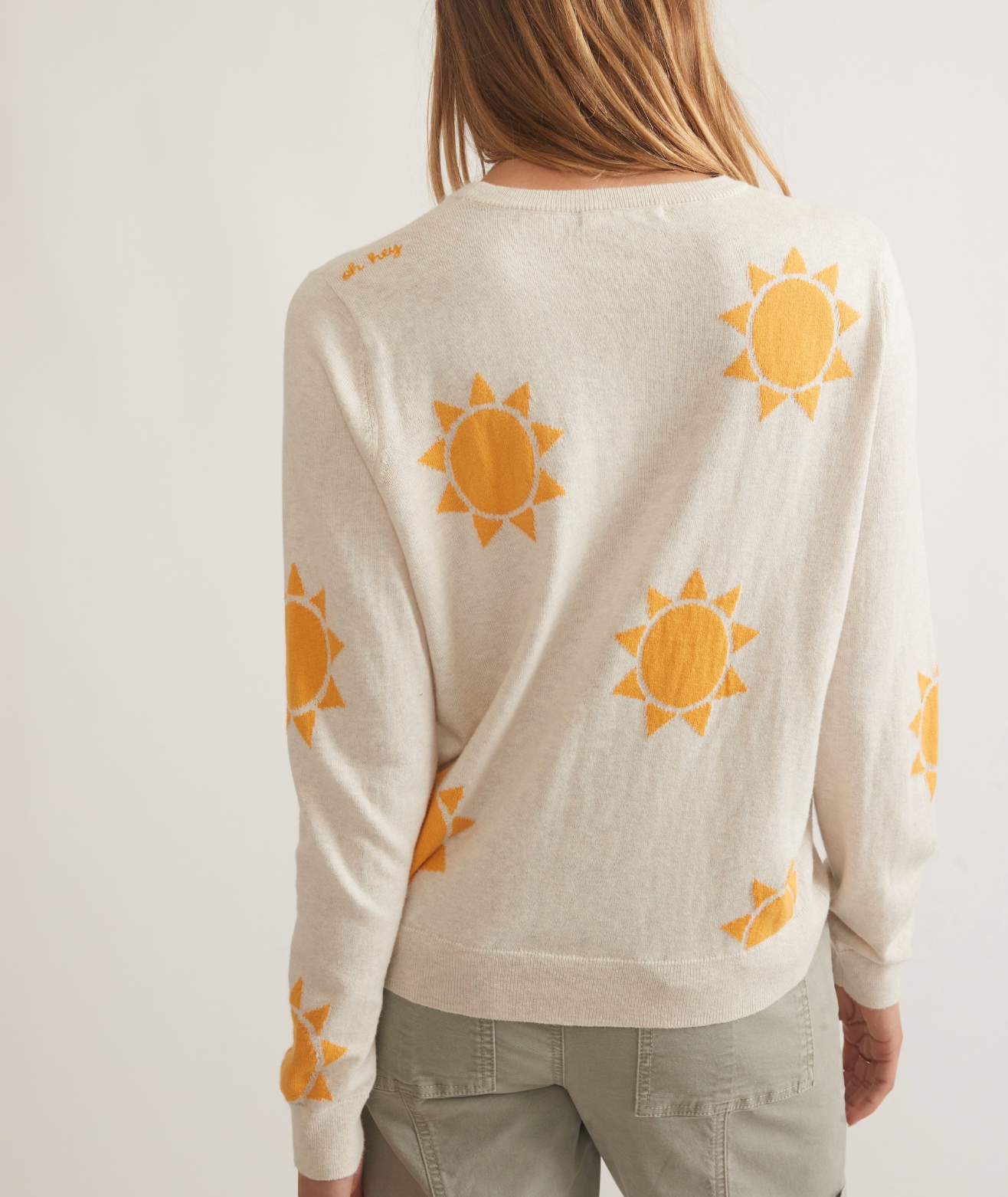 Icon Sweater - Sun Print