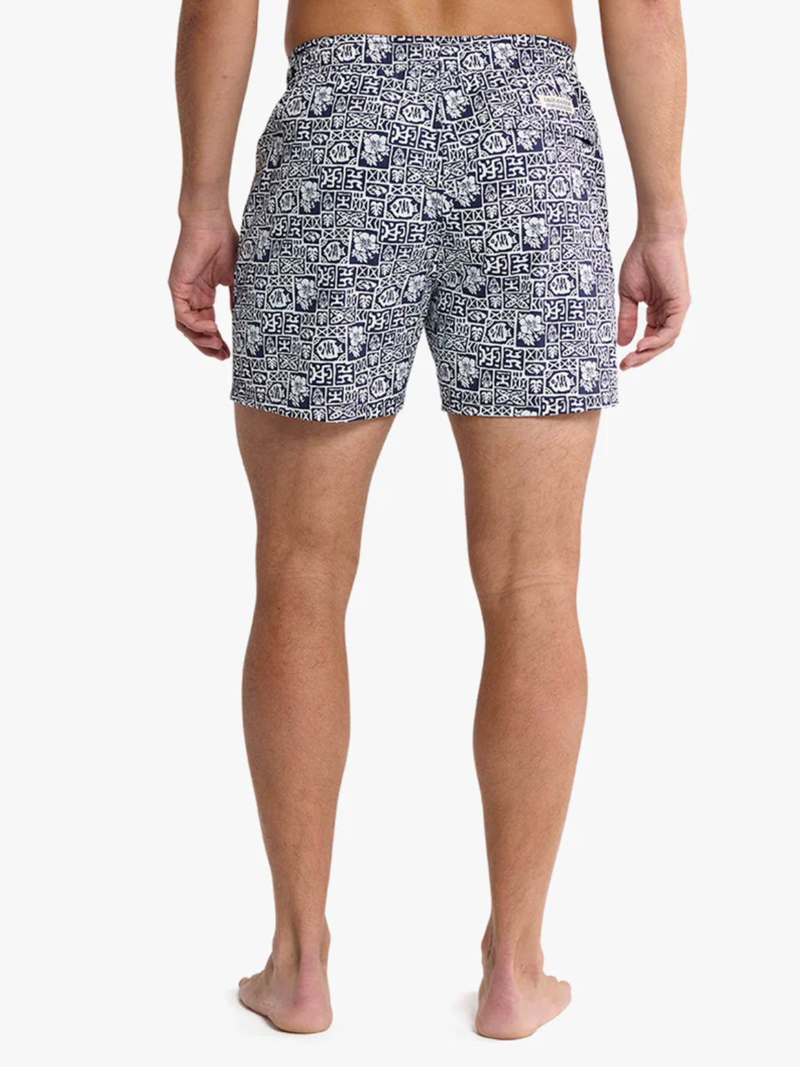 Bungalow Trunk - Navy Sea Tiles