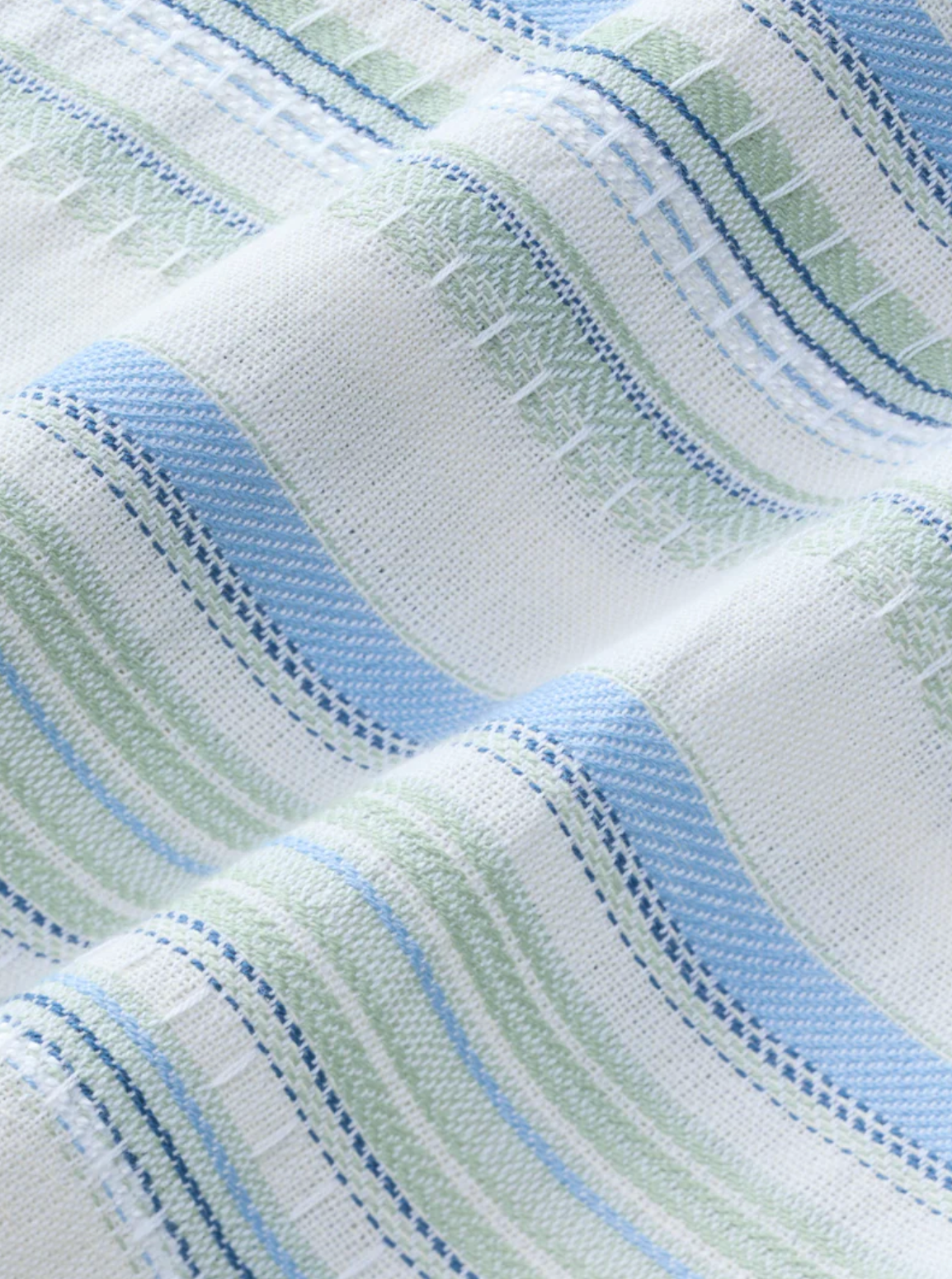 Oasis Textured Shirt - Marina Stripe