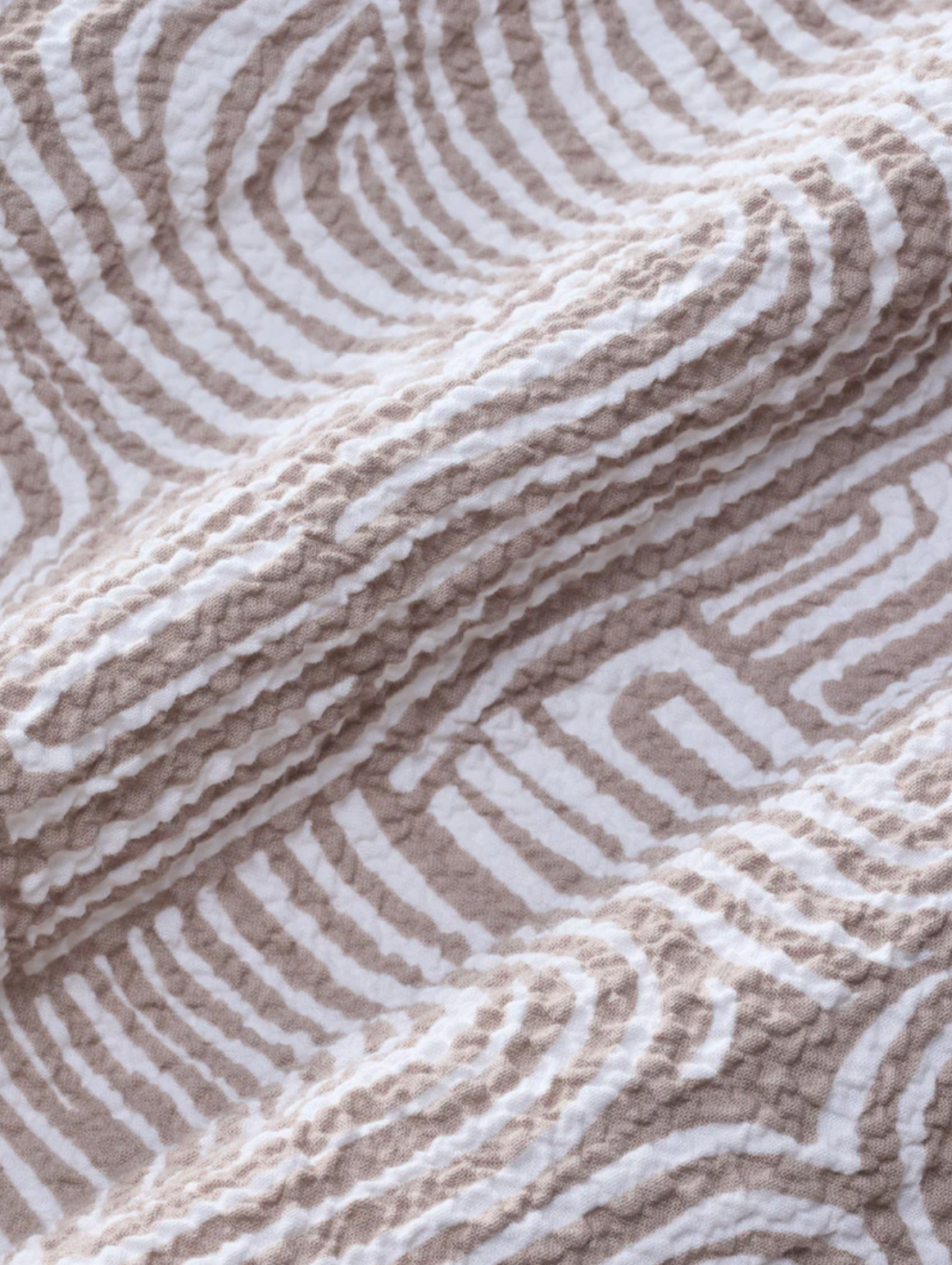 Castaway Textured Camp Shirt - Wavy Sands