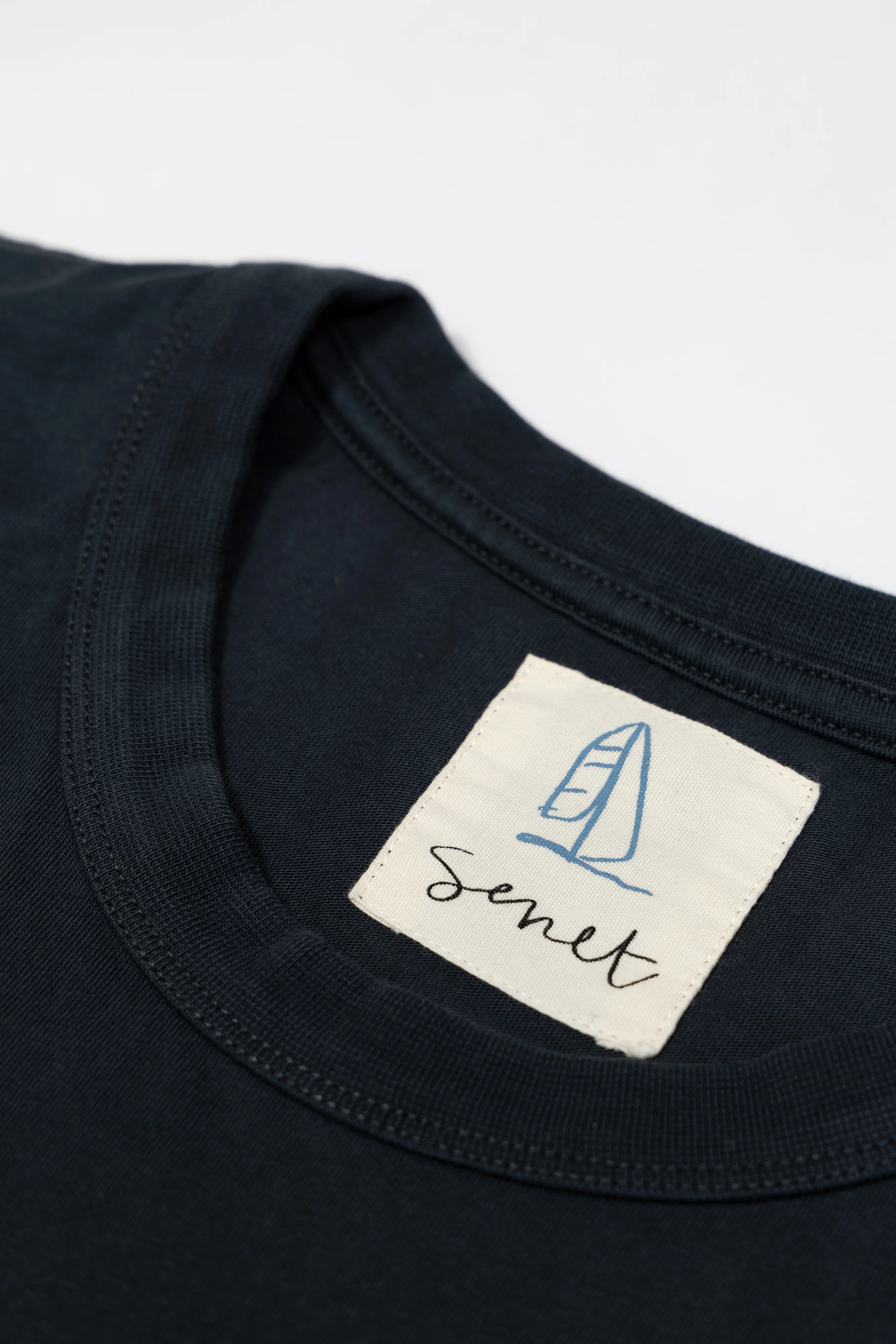 Long Sleeve Tee Shirt - Sea Navy