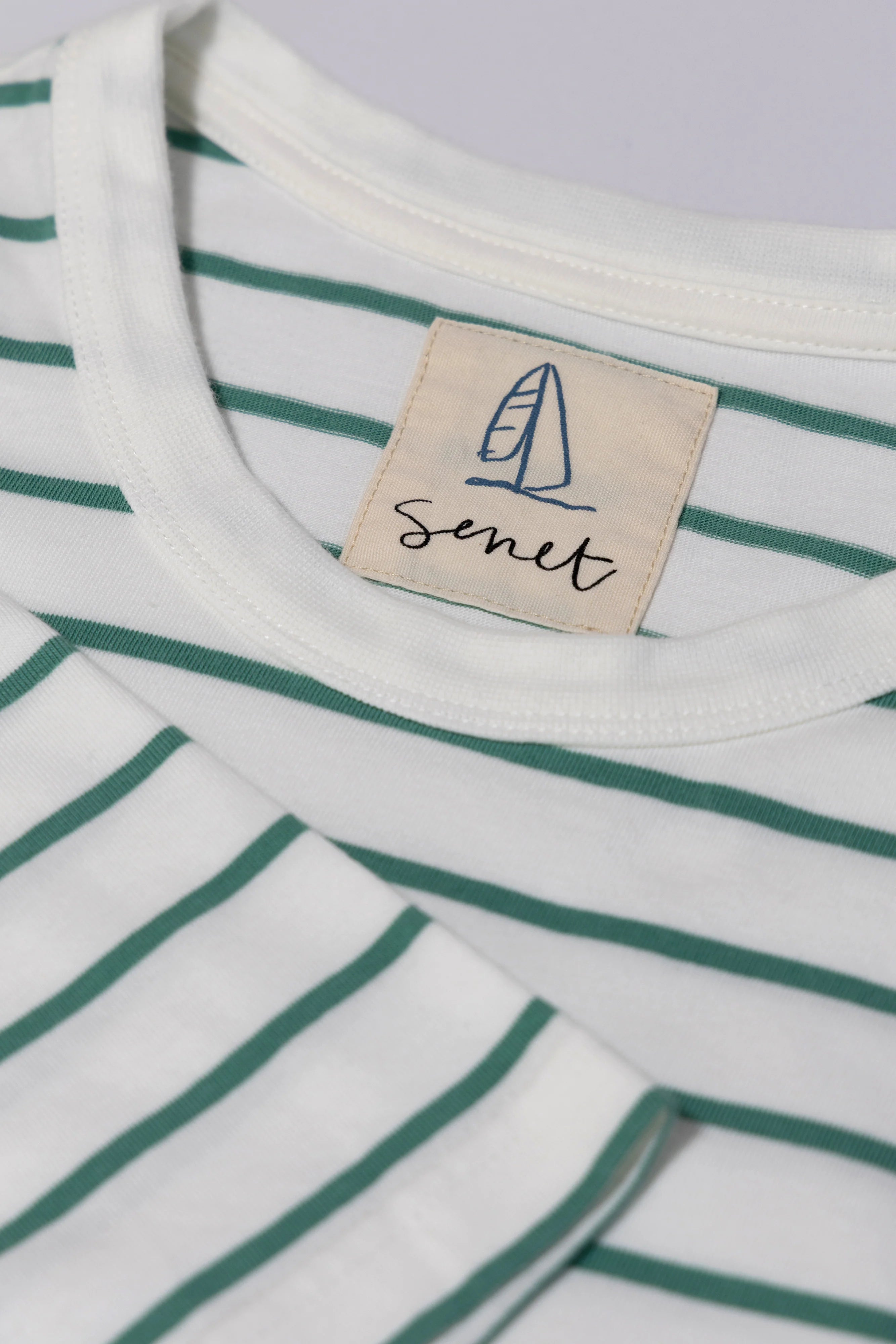 Short Sleeve Tee - Fox Island Stripe
