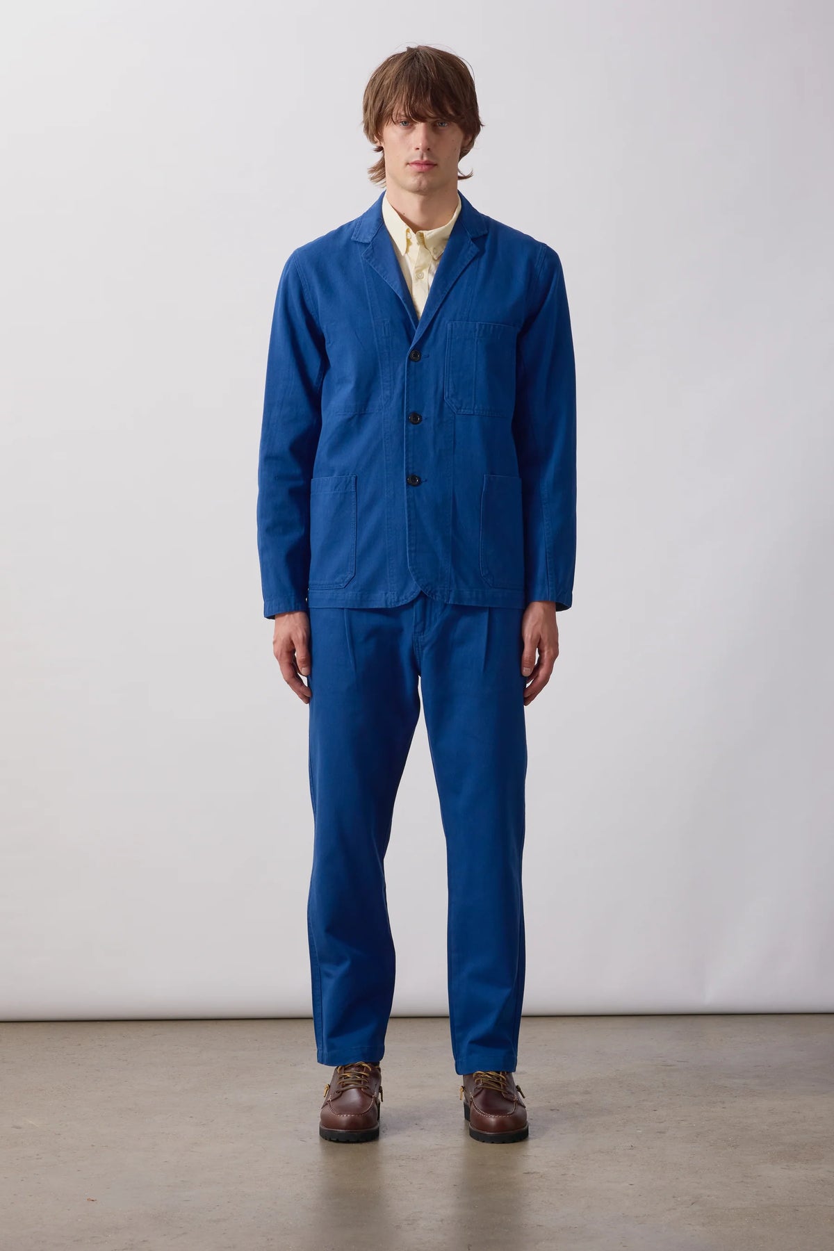 Twill Waiters Pants - Blue