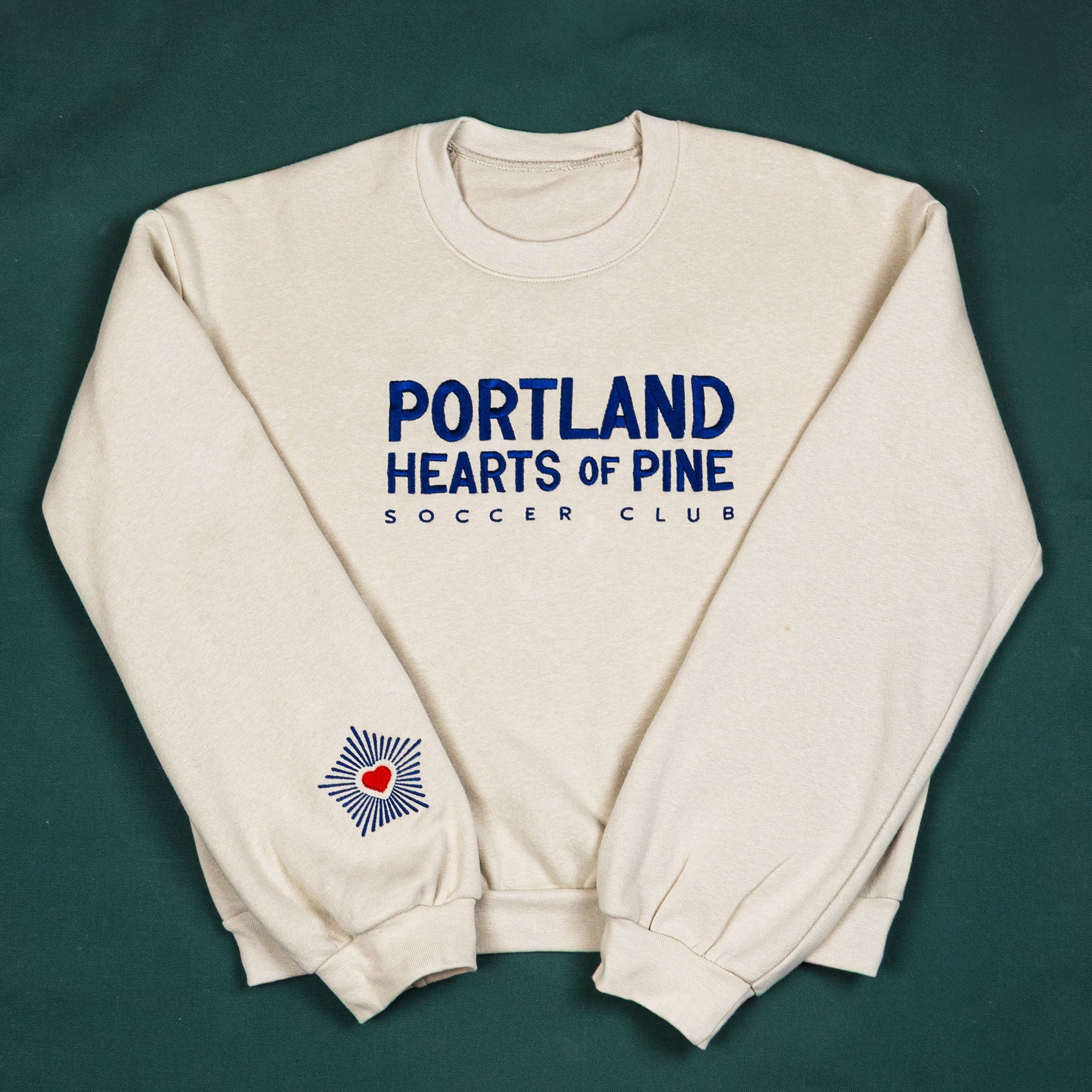 Portland Embroidered Crewneck (Unisex)