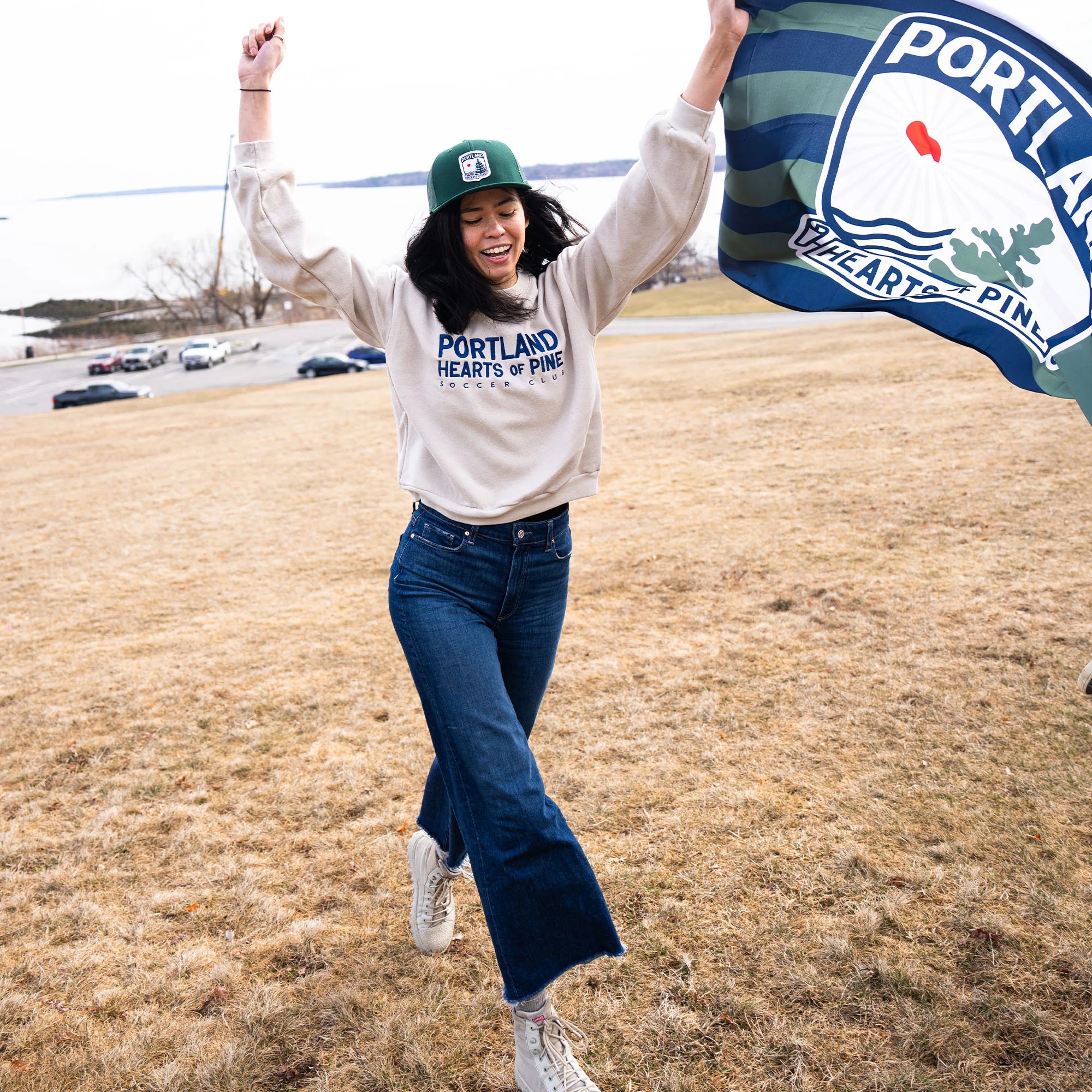 Portland Embroidered Crewneck (Unisex)