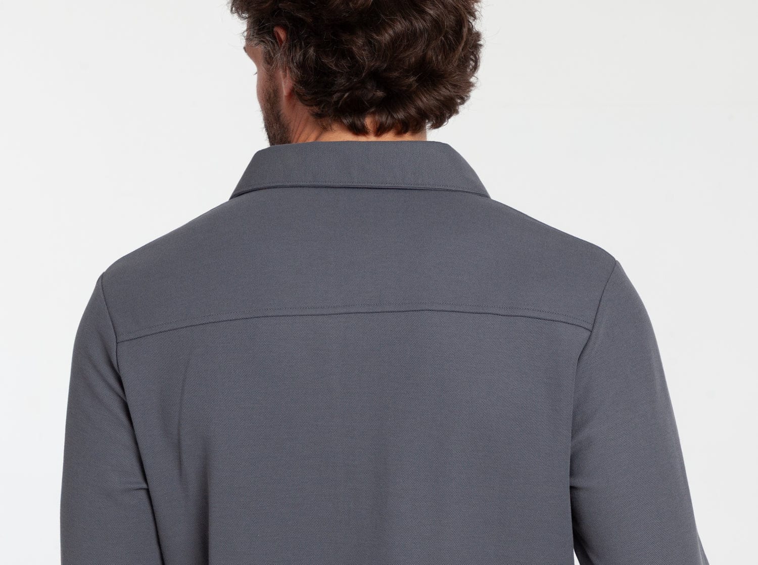 Long Sleeve Players Shirt - Blue Steel