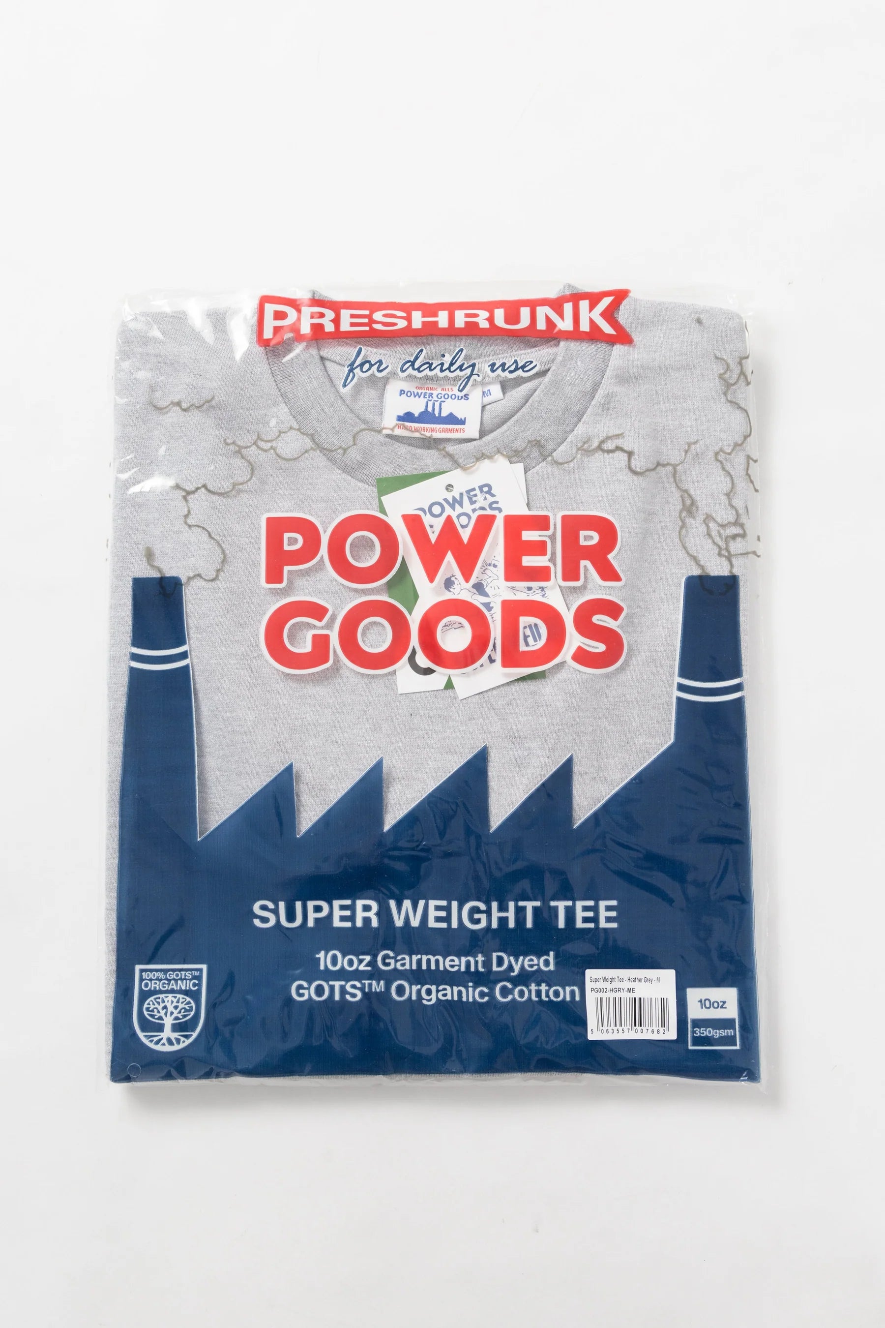 Super Weight T-Shirt - Heather Grey
