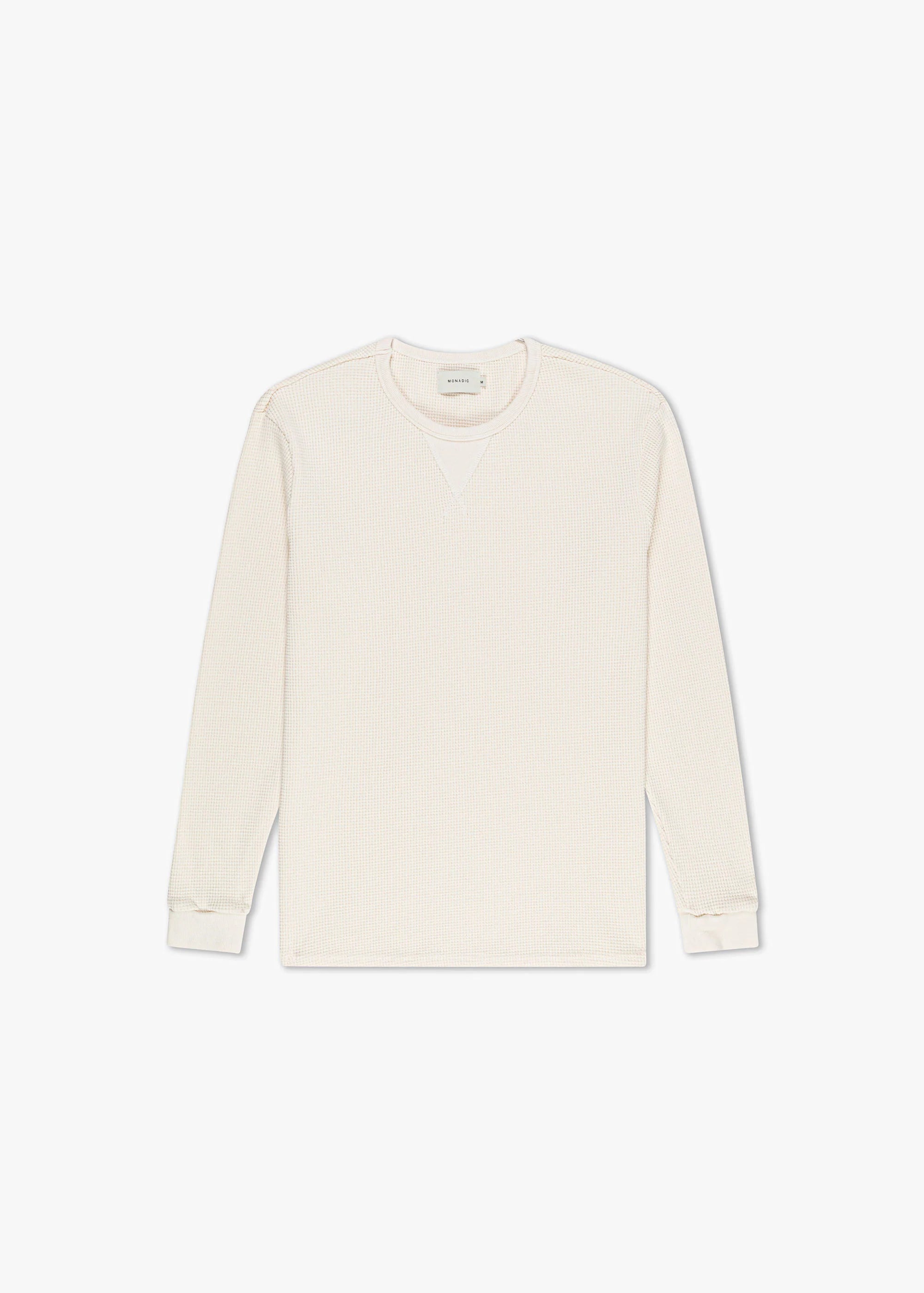 Waffle Knit Thermal - Natural