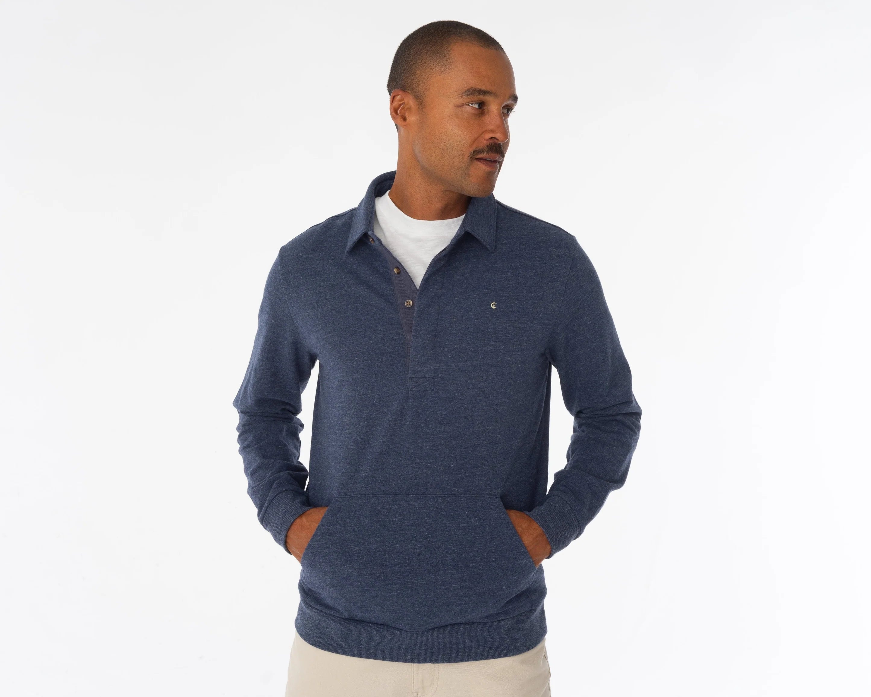 Collared Sweatshirt